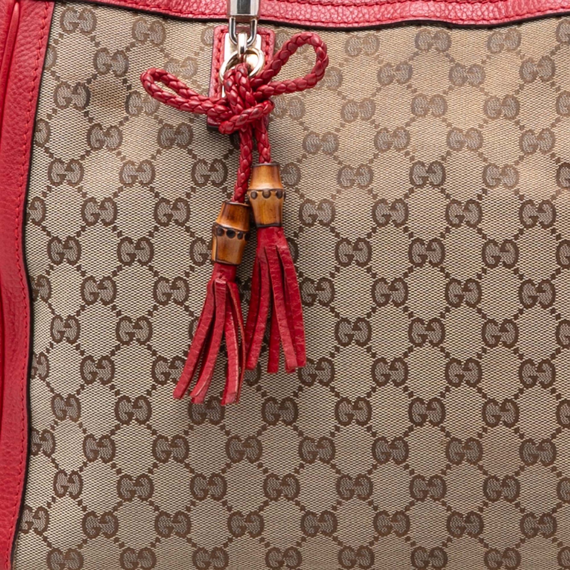 Gucci Medium GG Canvas Bella Tote