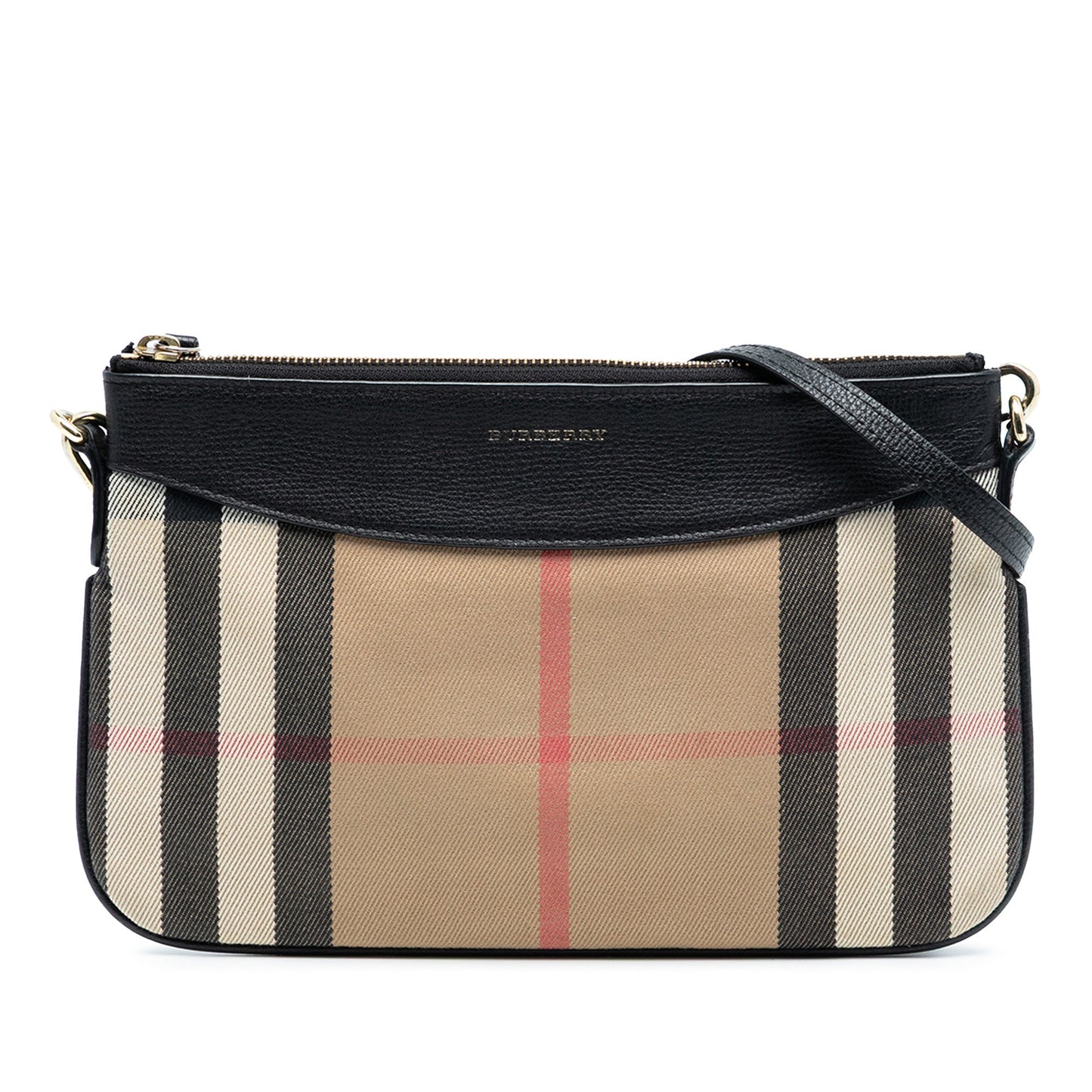 Burberry House Check Canvas Peyton Crossbody