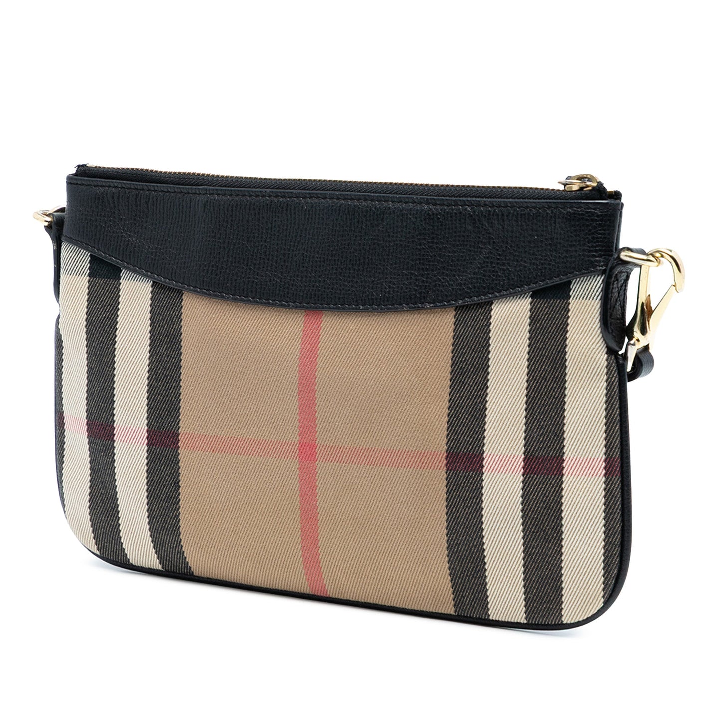 Burberry House Check Canvas Peyton Crossbody