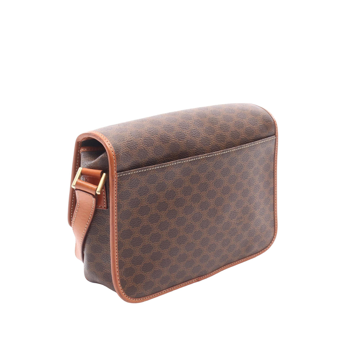 Celine Macadam Crossbody — Brown