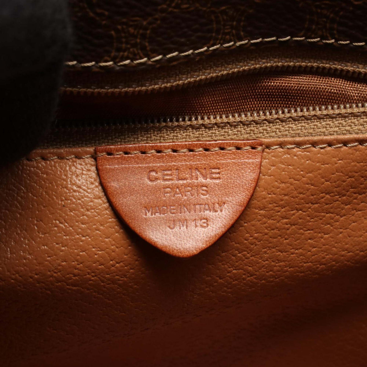 Celine Macadam Crossbody — Brown