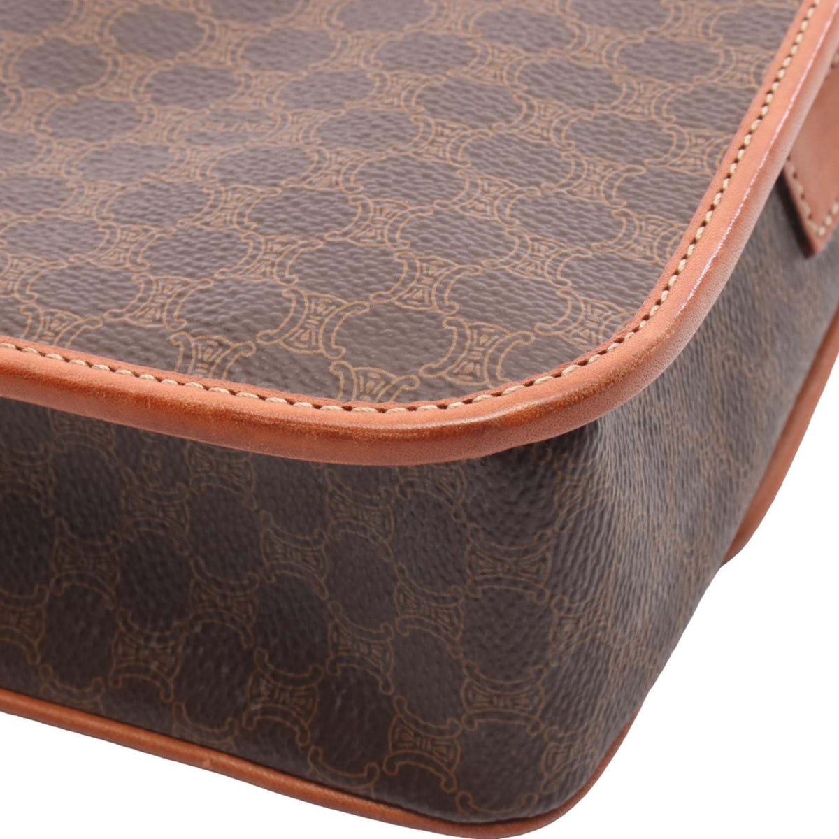 Celine Macadam Crossbody — Brown