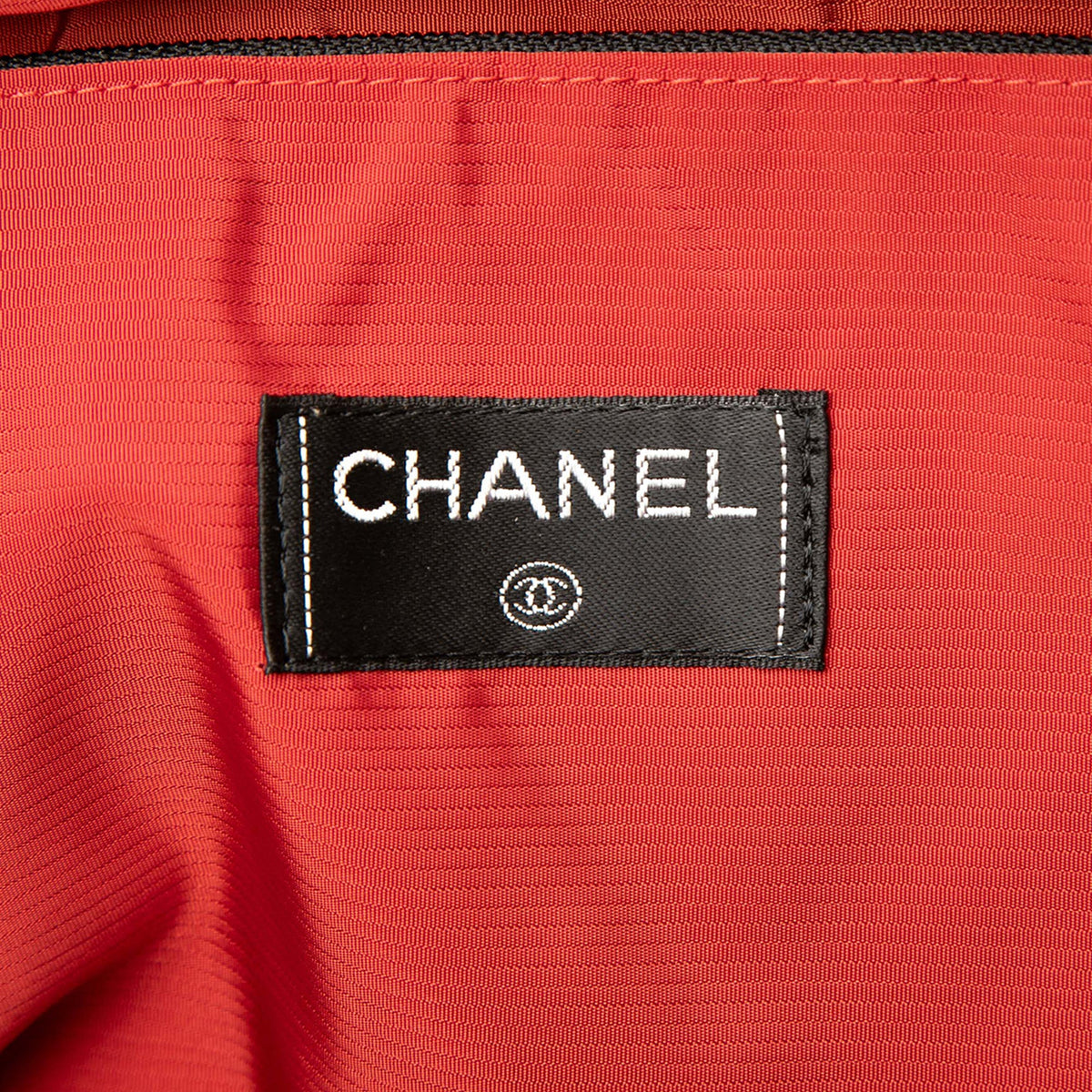 Chanel Old Travel Line Nylon Handbag