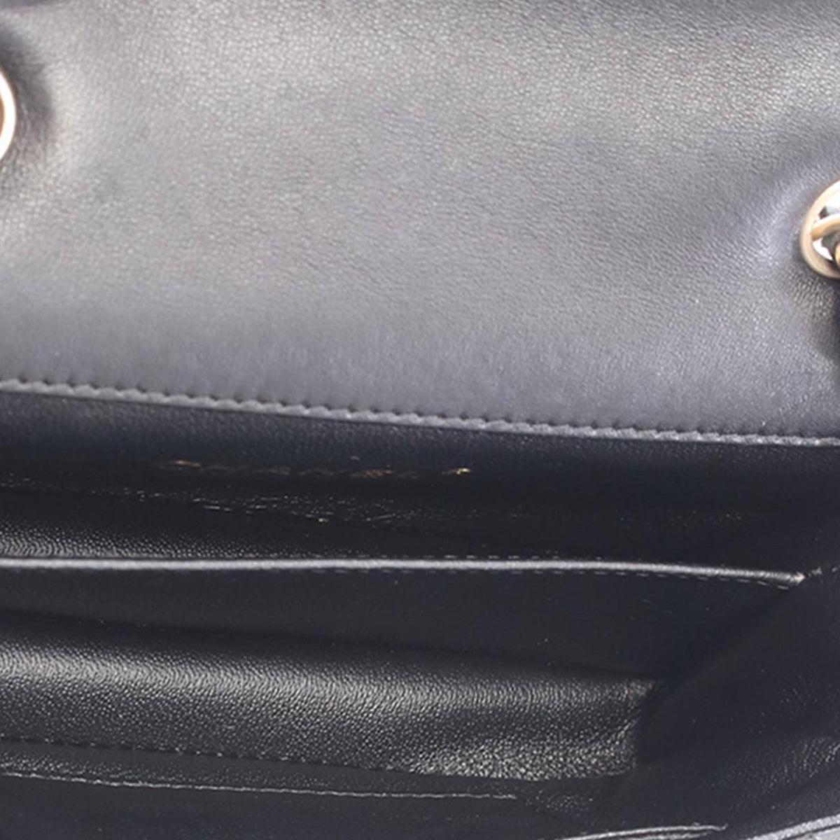 Chanel Extra Mini Rectangular Classic Lambskin Single Flap — Black