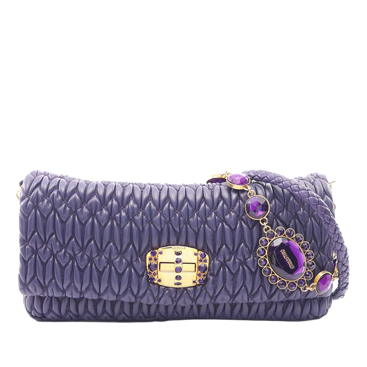 Miu Miu Matelasse Shoulder Bag
