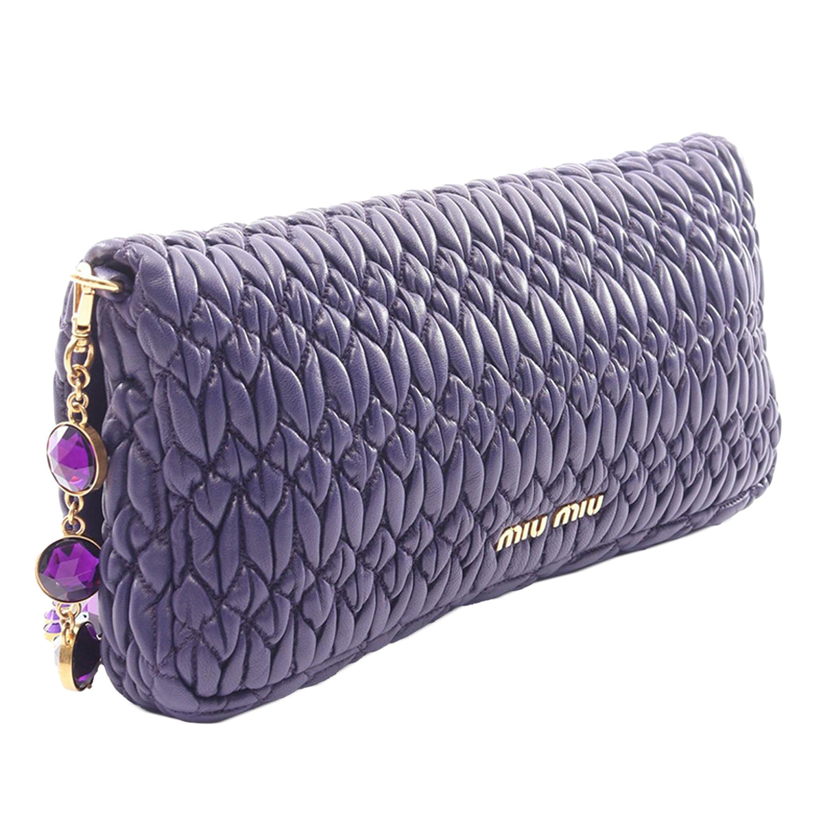 Miu Miu Matelasse Shoulder Bag
