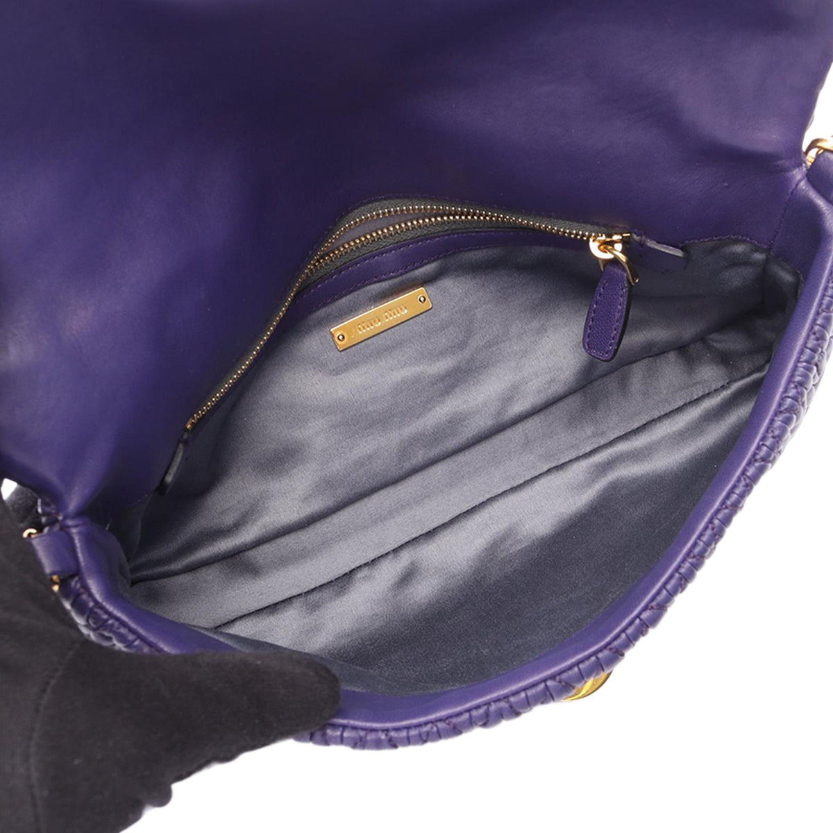 Miu Miu Matelasse Shoulder Bag
