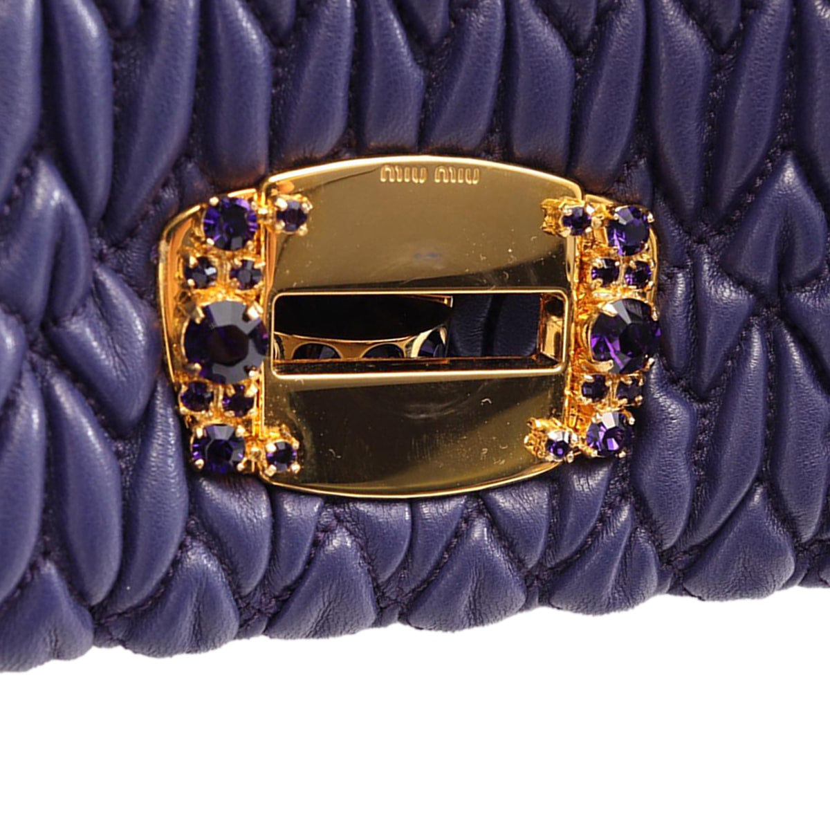 Miu Miu Matelasse Shoulder Bag