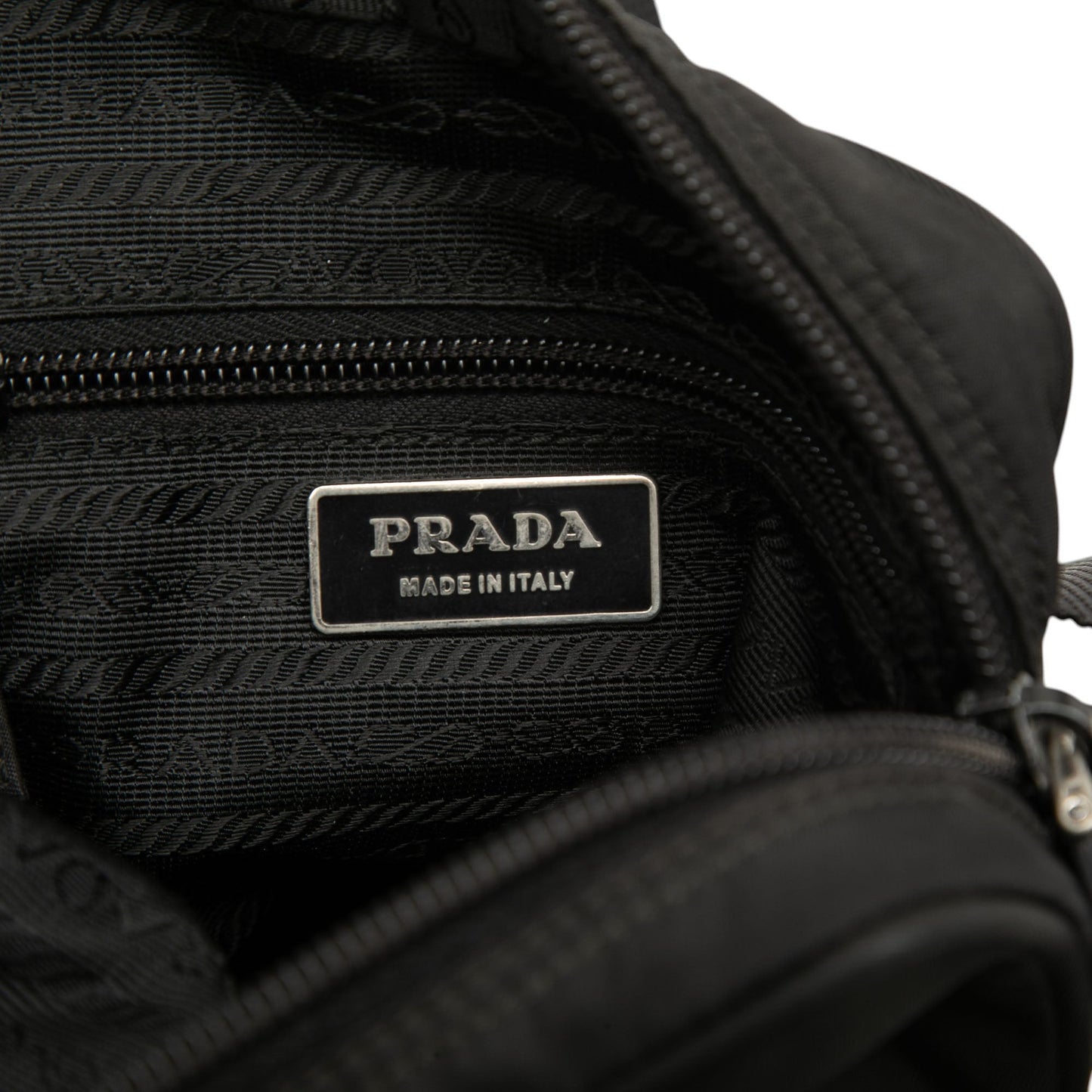 Prada Tessuto Zip Top Crossbody