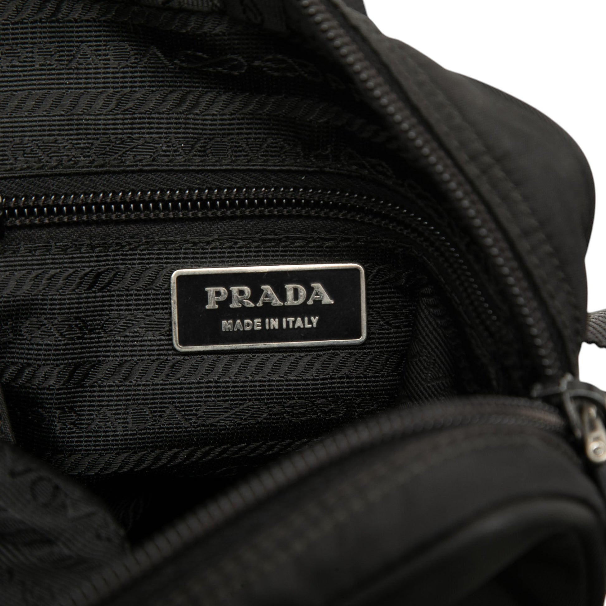 Prada Tessuto Zip Top Crossbody