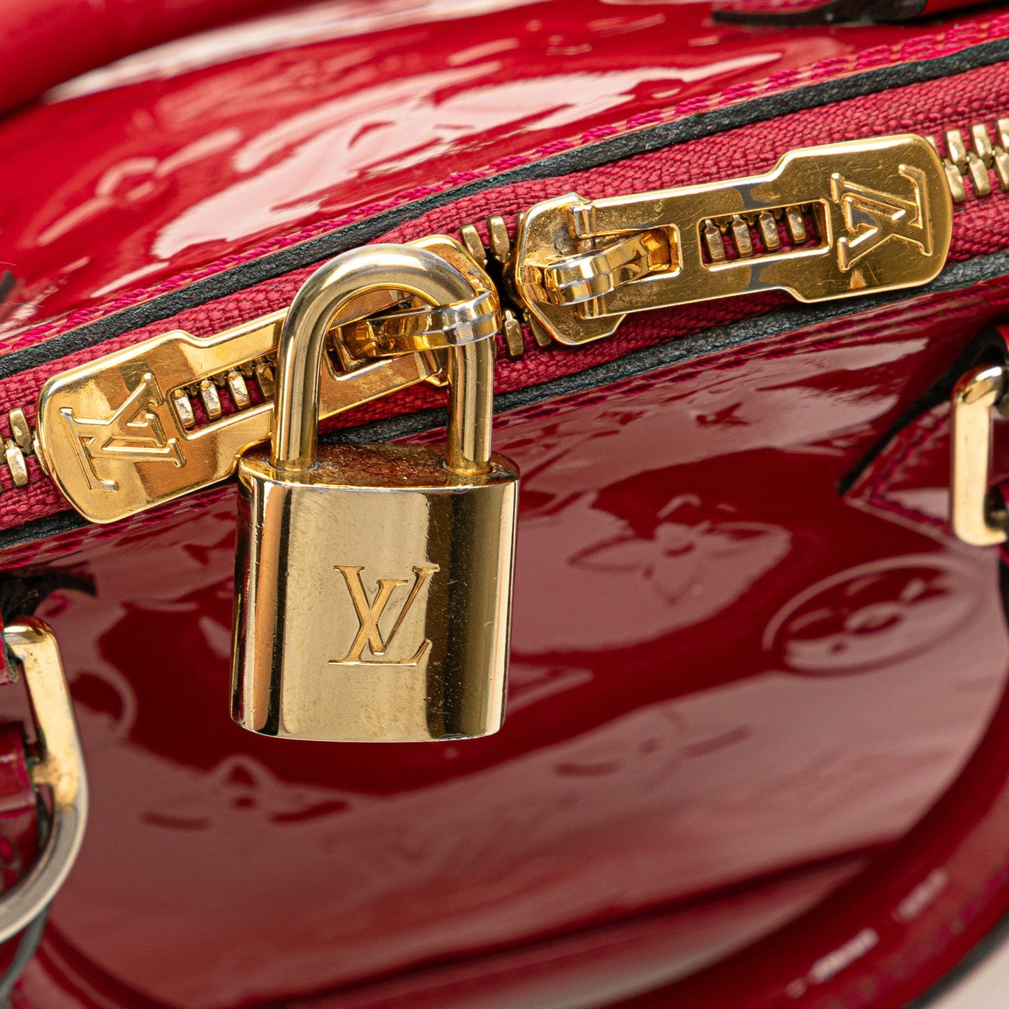 Louis Vuitton Monogram Vernis Alma BB