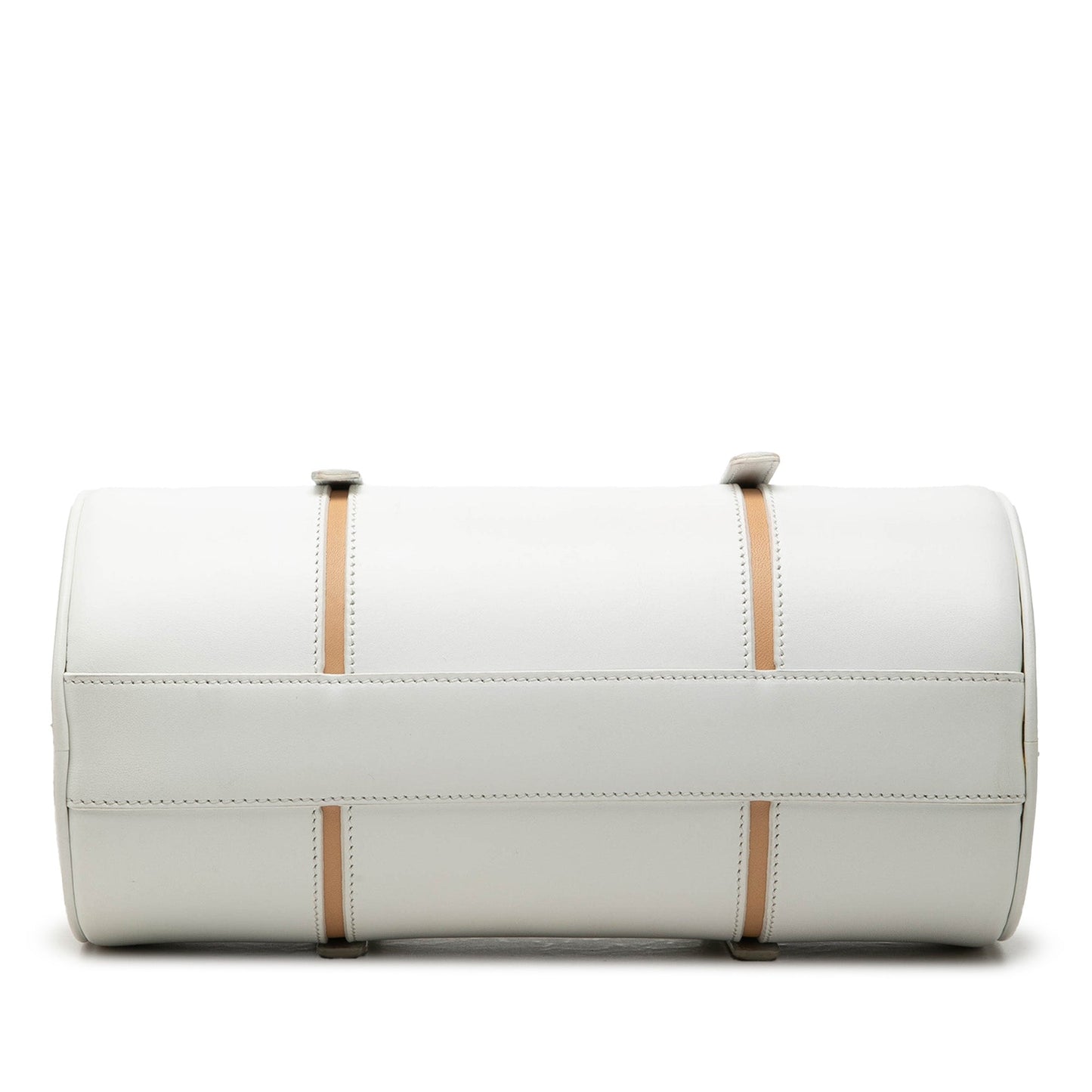 Burberry Leather Barrel Shoulder Bag