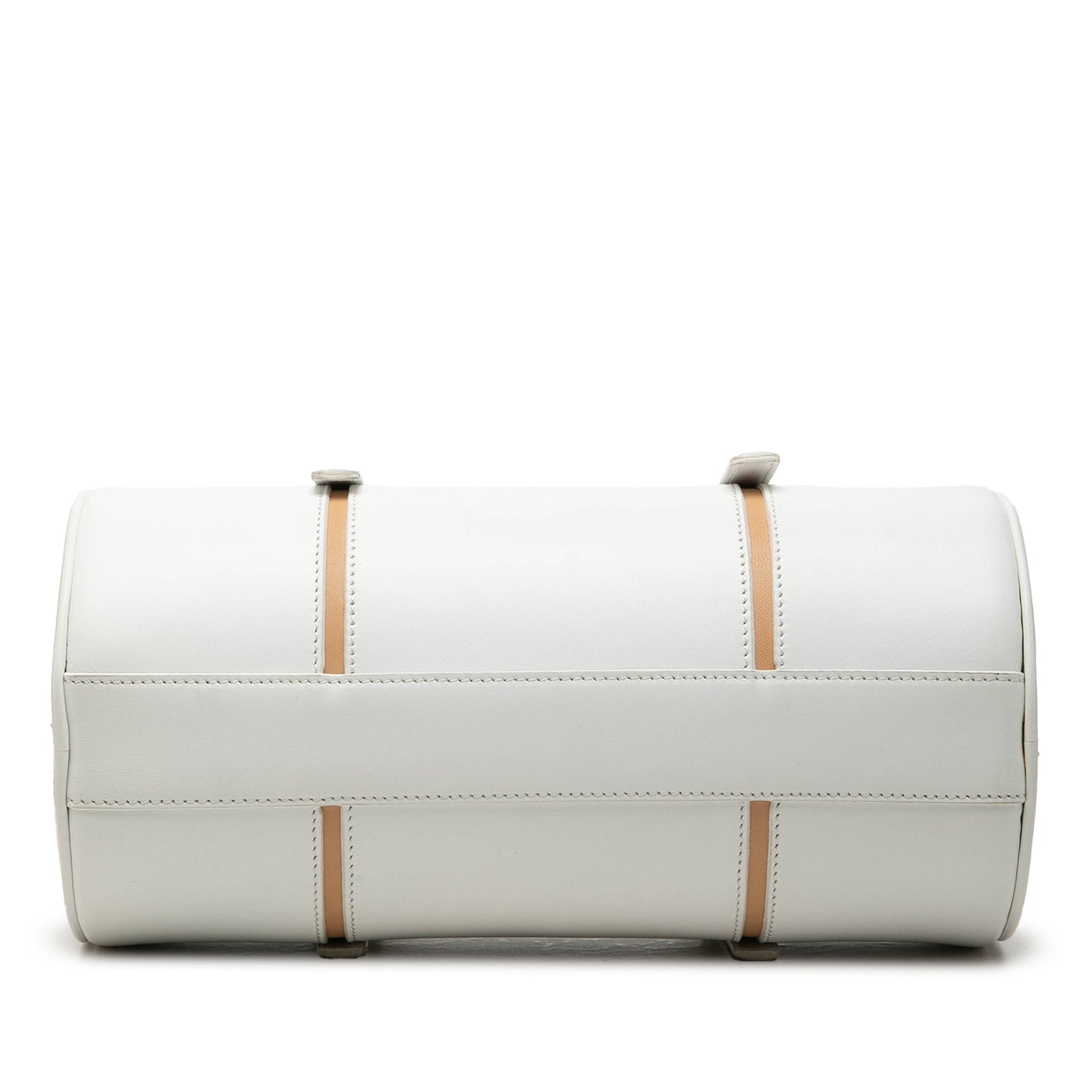 Burberry Leather Barrel Shoulder Bag