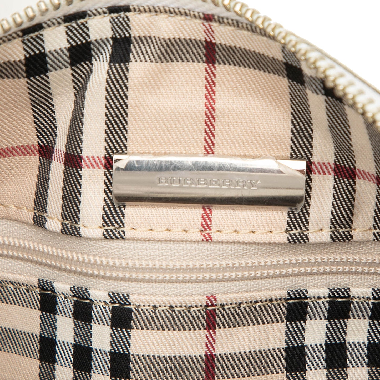 Burberry Leather Barrel Shoulder Bag