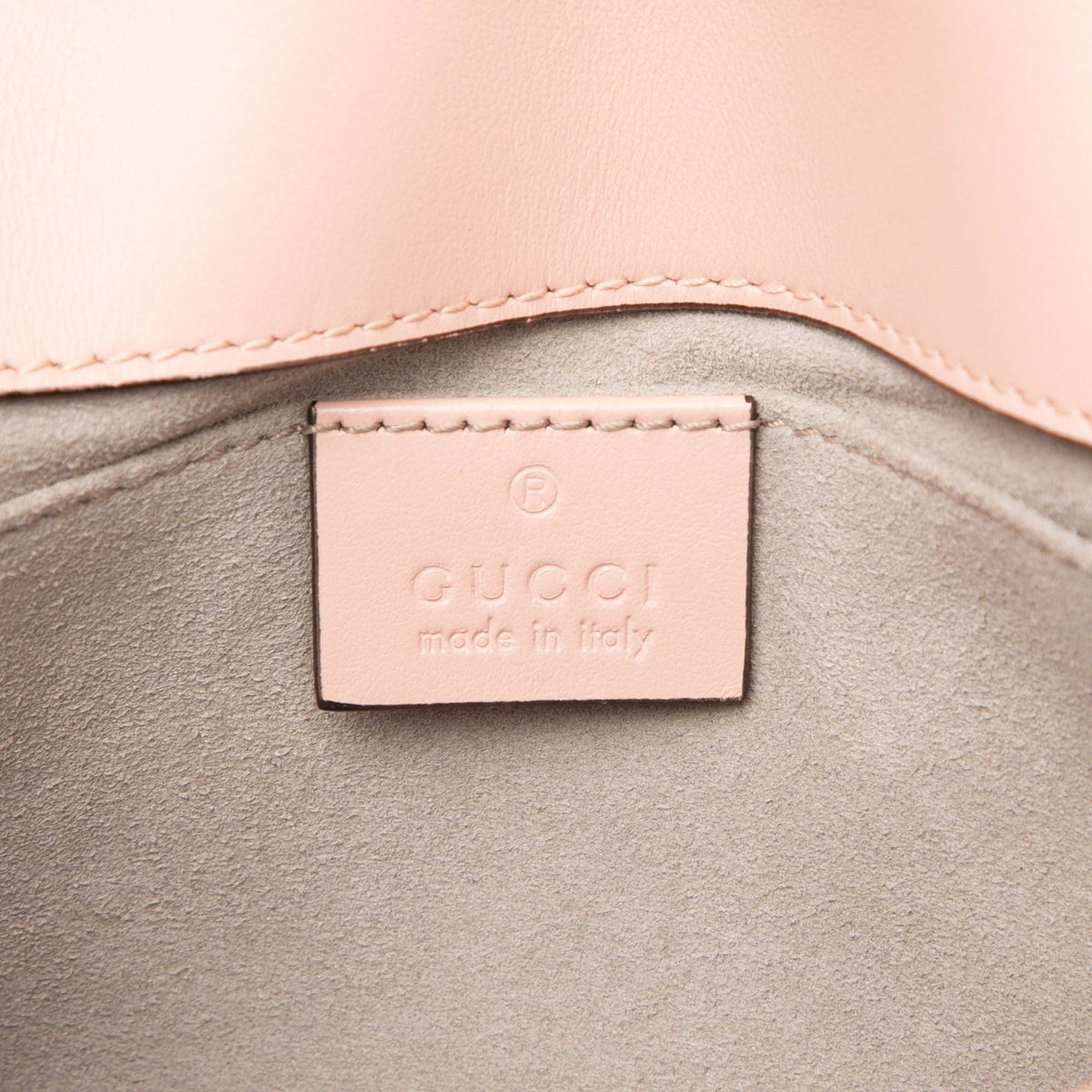 Gucci Small GG Marmont Matelasse Calfskin Shoulder Bag — Pink