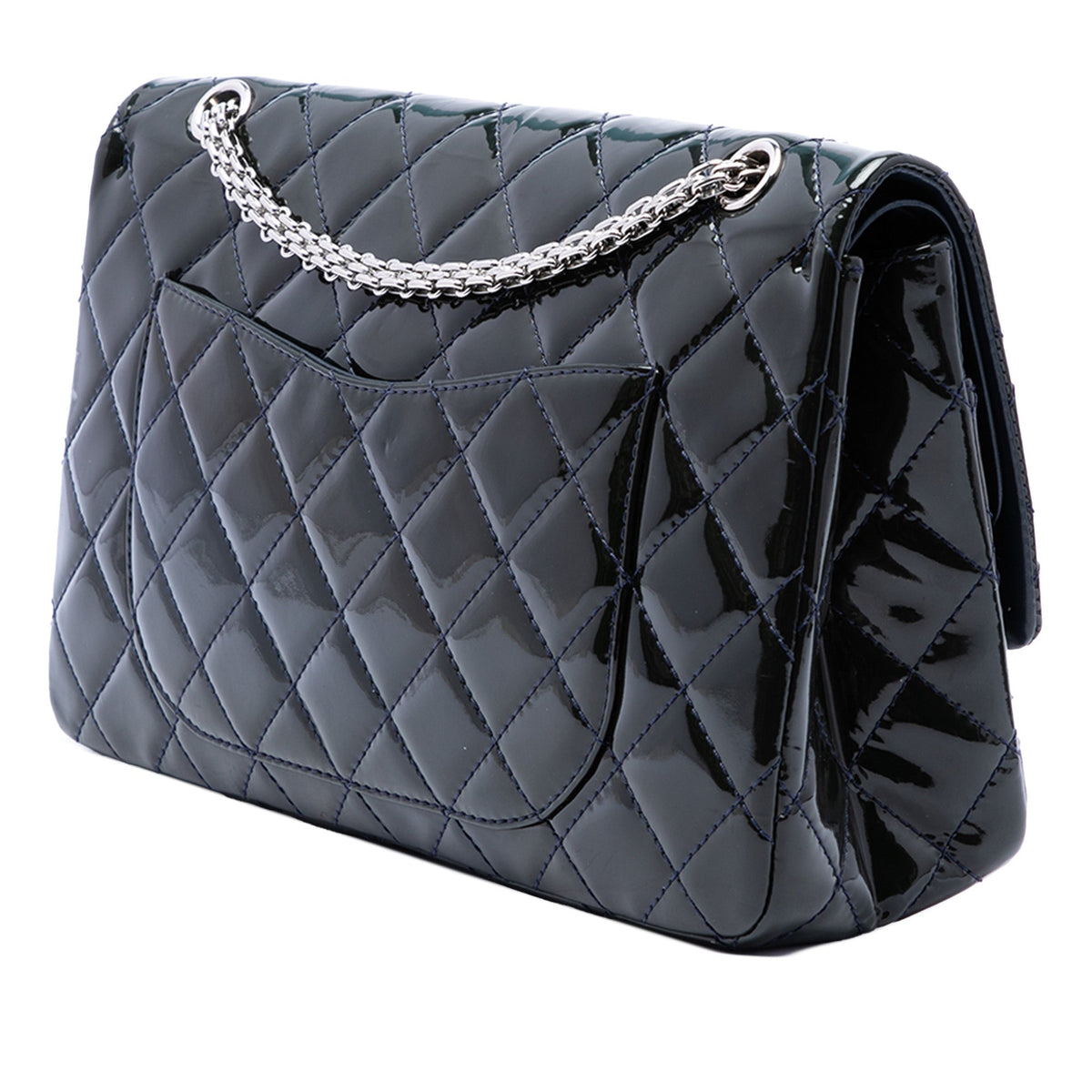 Chanel Quilted Patent Reissue 2.55 Double Flap 227