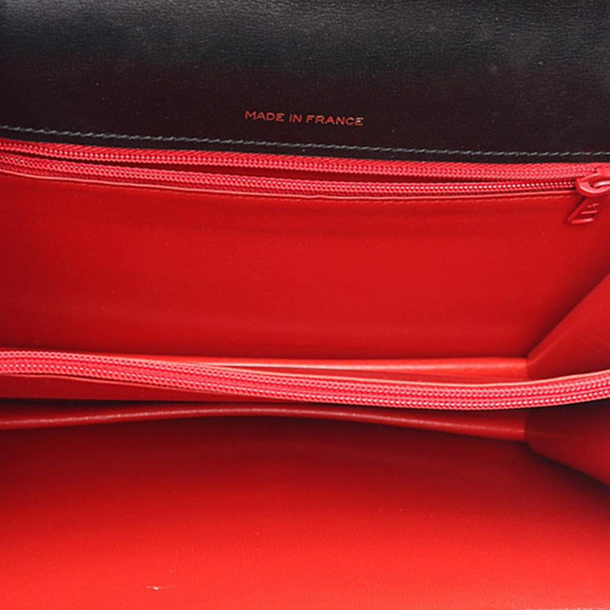 Celine Leather Shoulder Bag — Black