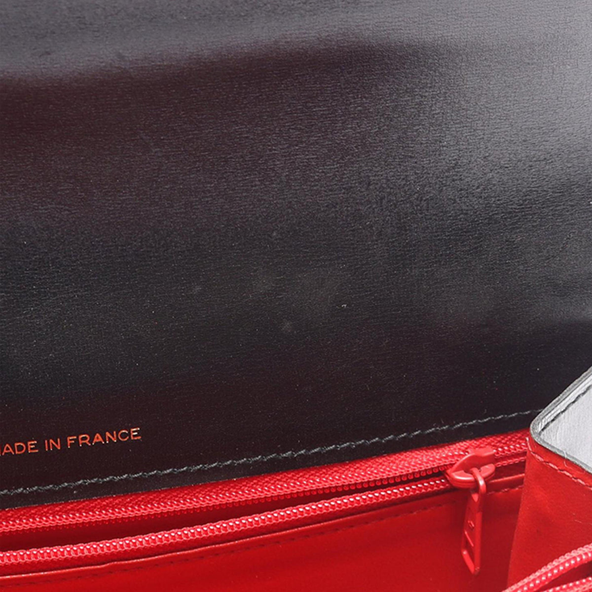 Celine Leather Shoulder Bag — Black