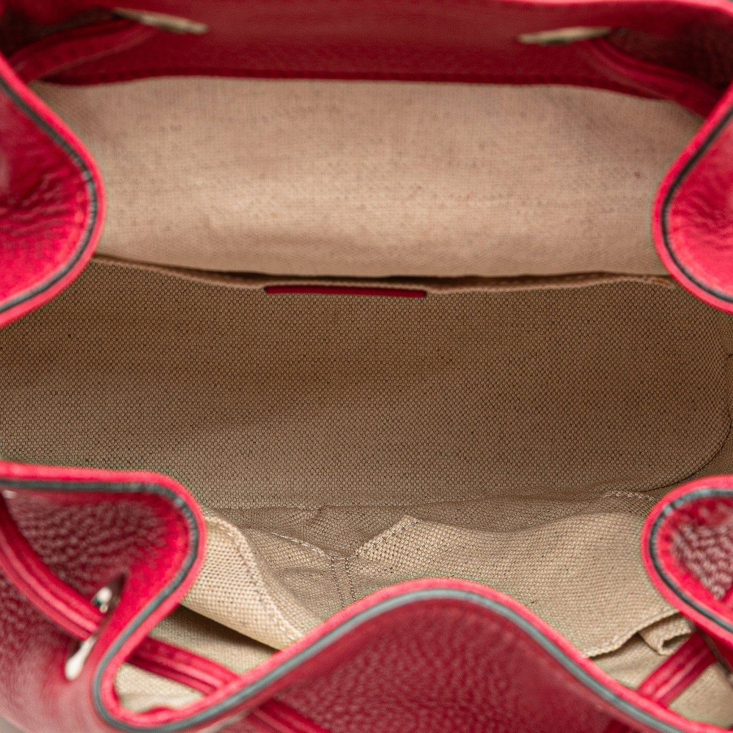 Gucci Leather Bamboo Daily Backpack