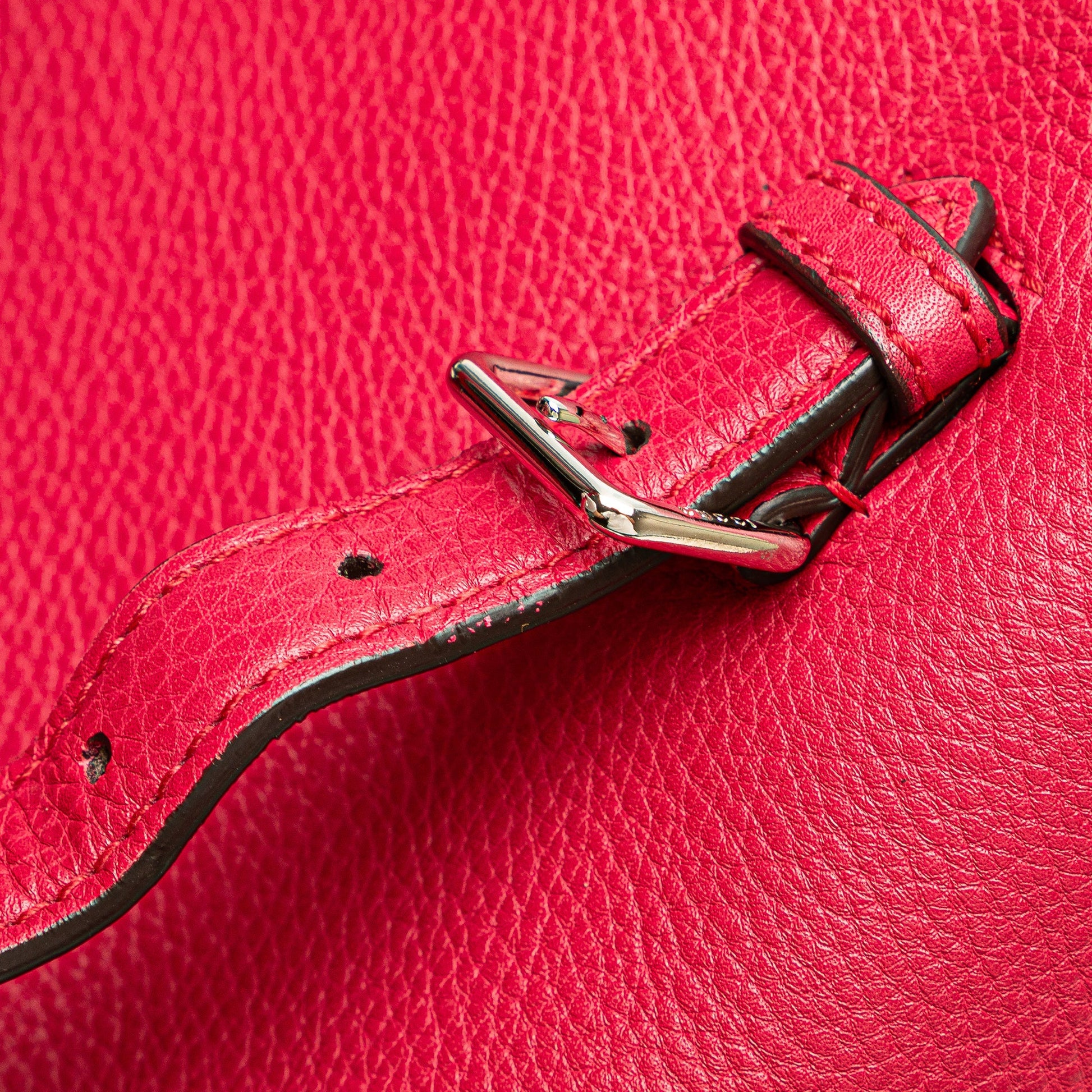 Gucci Leather Bamboo Daily Backpack