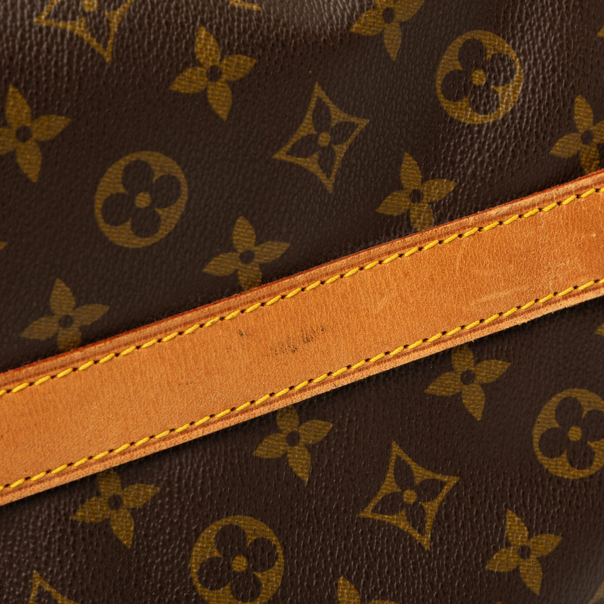 Louis Vuitton Monogram Keepall Bandouliere 55 — Brown