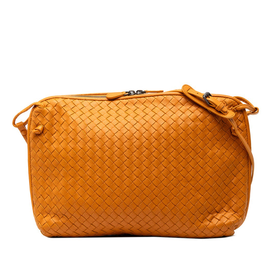 Bottega Veneta Large Nappa Intrecciato Nodini Crossbody