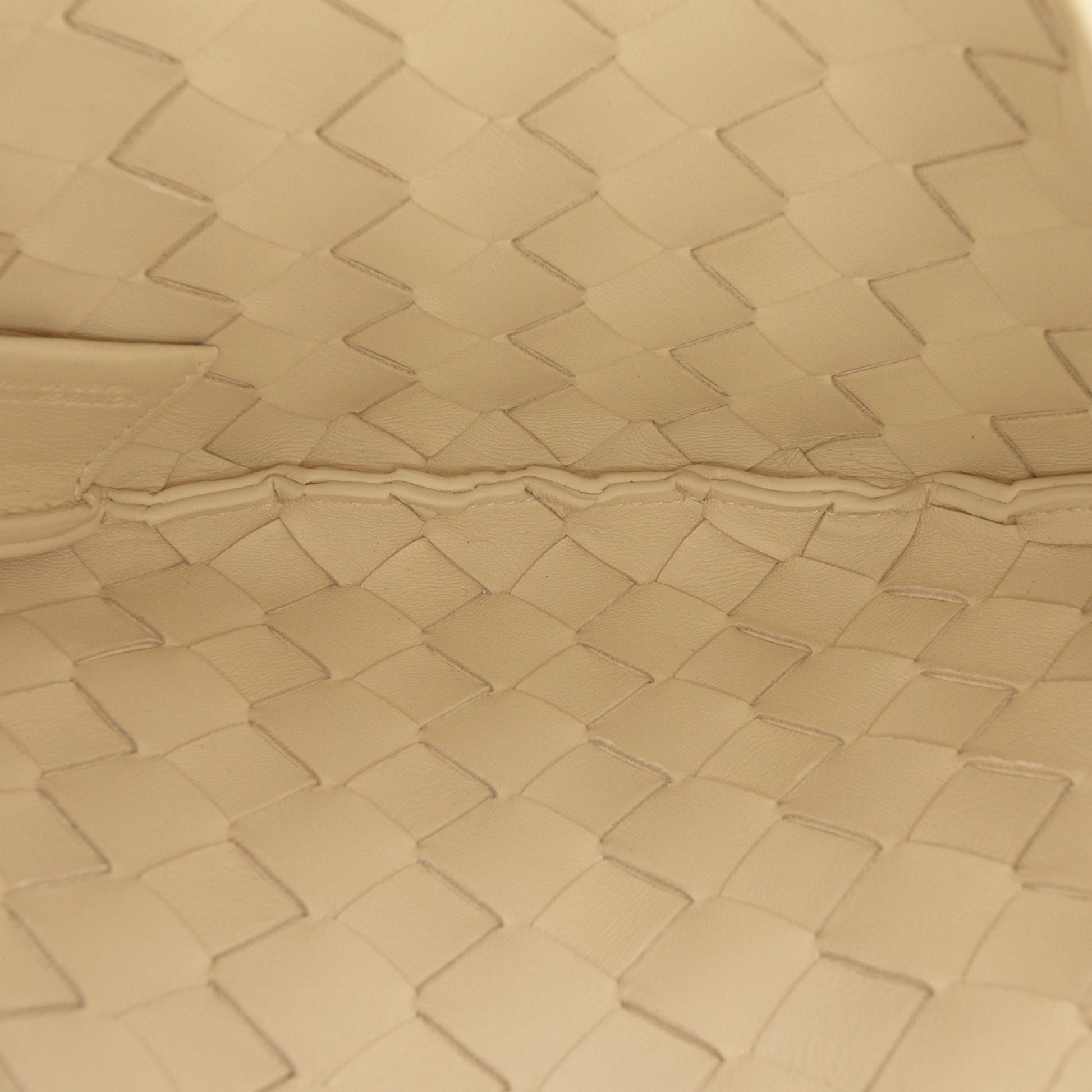 Bottega Veneta Baby Lambskin Intrecciato Floral Sardine