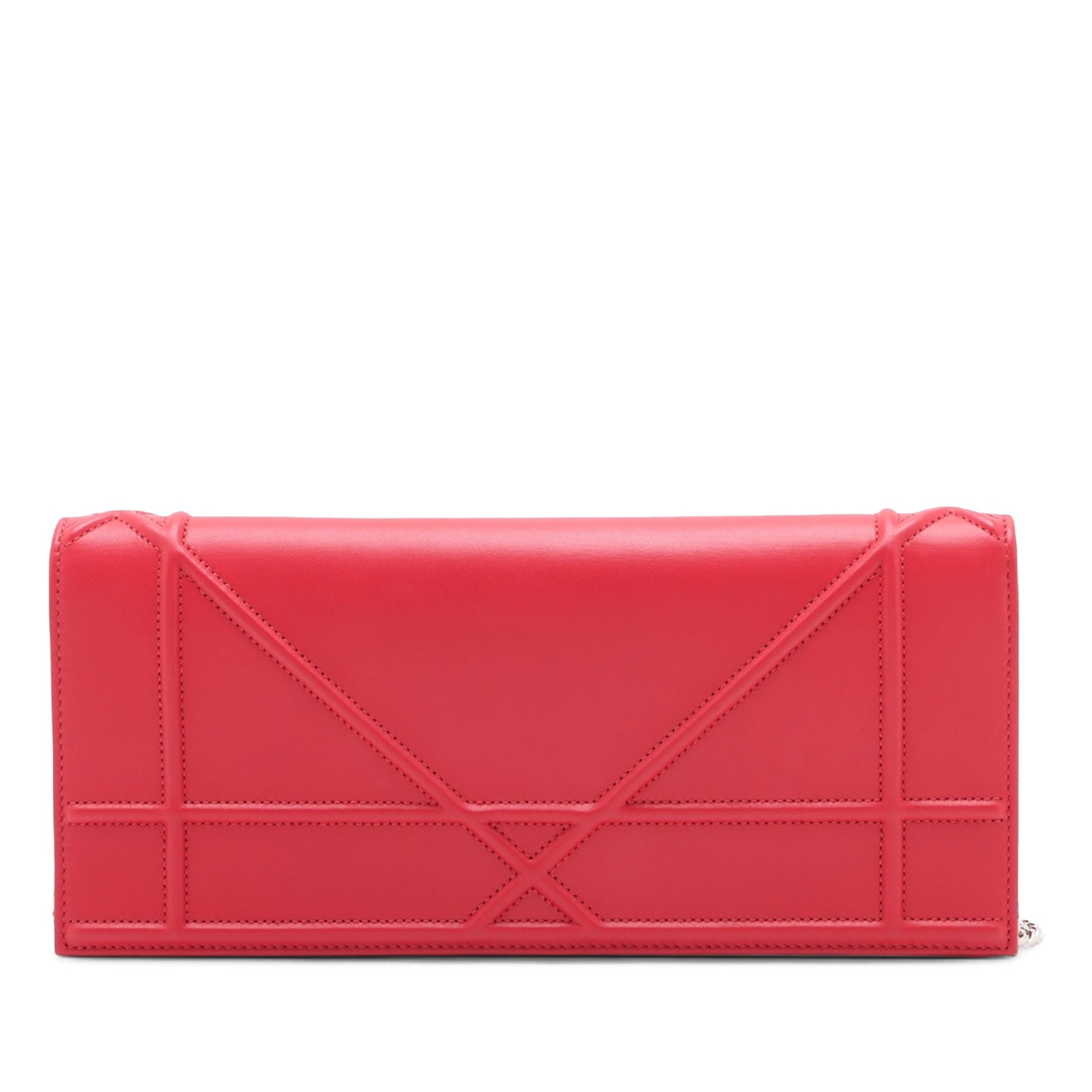 Dior Grained Calfskin Diorama Croisiere Wallet on Chain