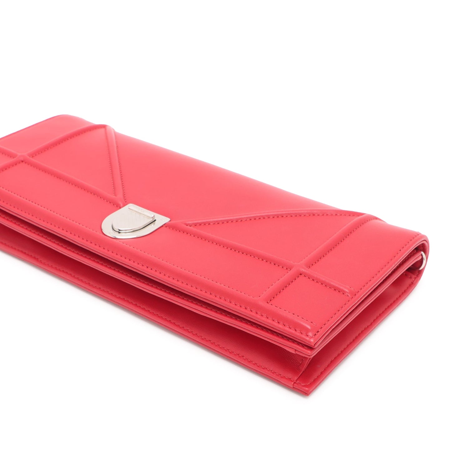 Dior Grained Calfskin Diorama Croisiere Wallet on Chain