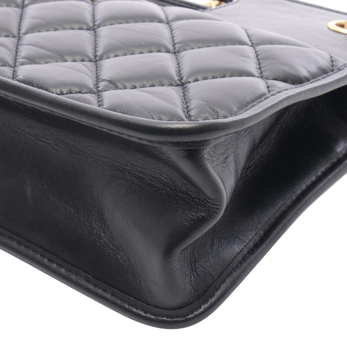 Chanel Small CC Quilted Lambskin Shopping Bag