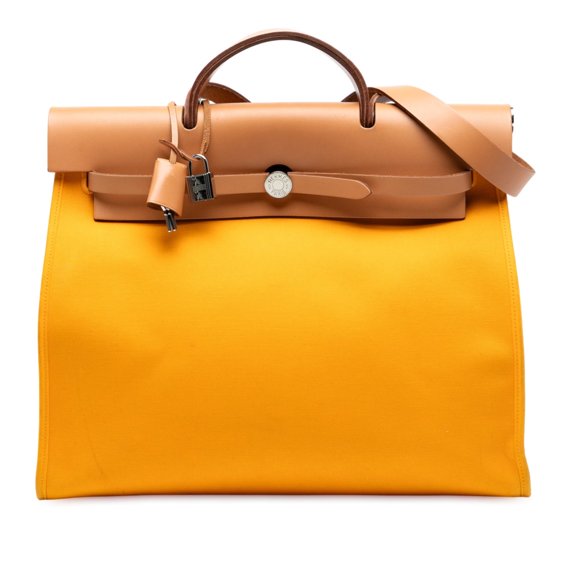 HermÃ¨s Toile Herbag Zip 39