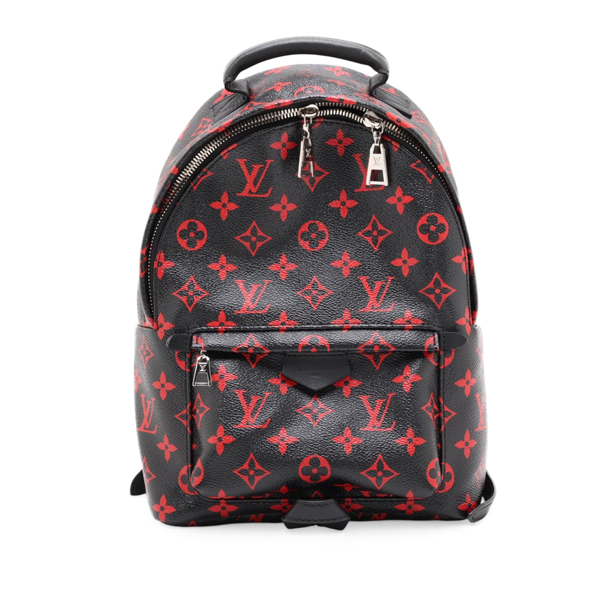 Louis Vuitton Limited Edition Monogram Infrarouge Mini Palm Springs — Black