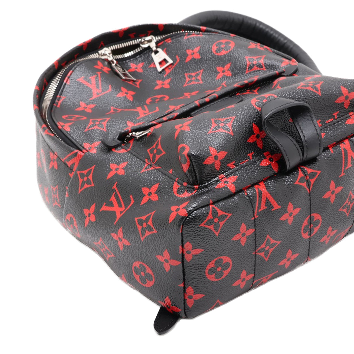 Louis Vuitton Limited Edition Monogram Infrarouge Mini Palm Springs — Black