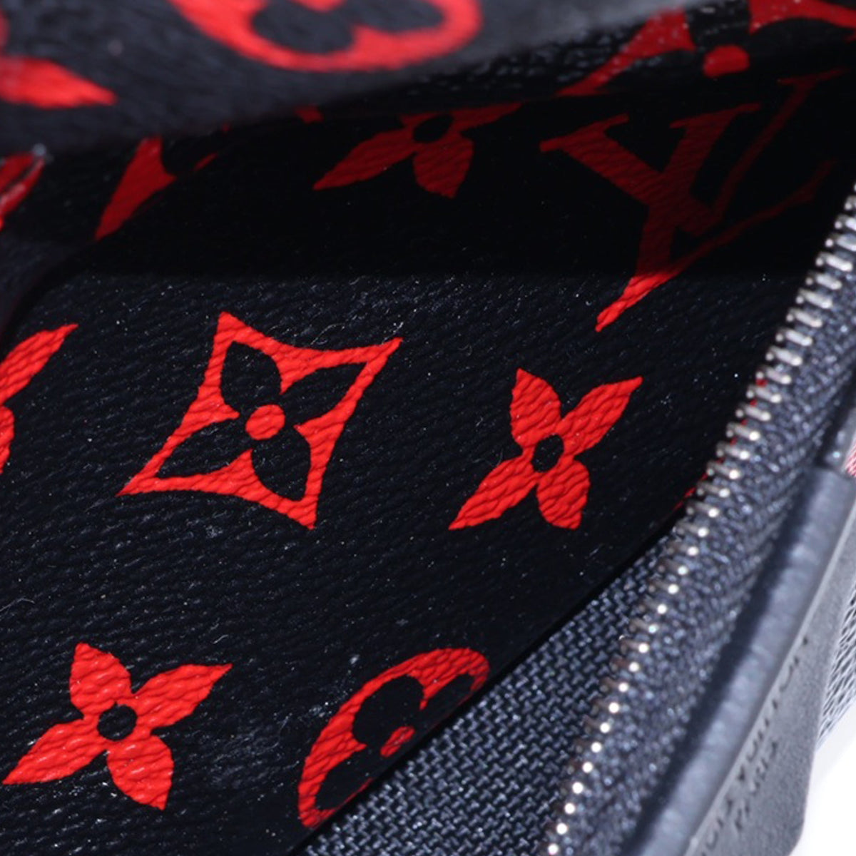 Louis Vuitton Limited Edition Monogram Infrarouge Mini Palm Springs — Black