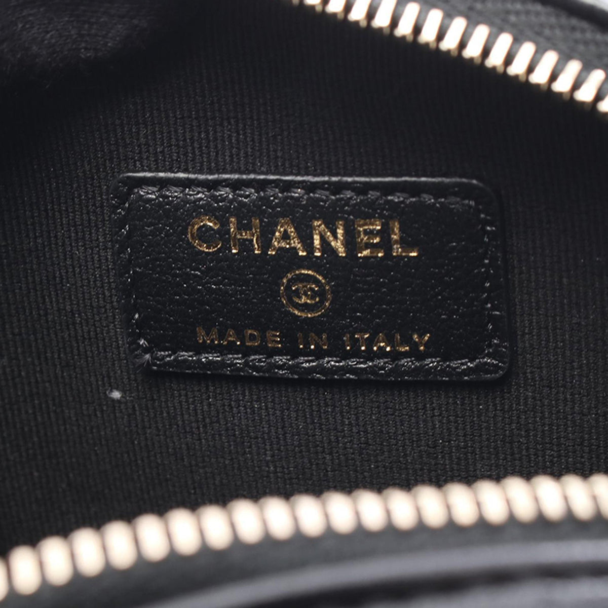 Chanel CC Quilted Lambskin CC in Love heart Belt Bag