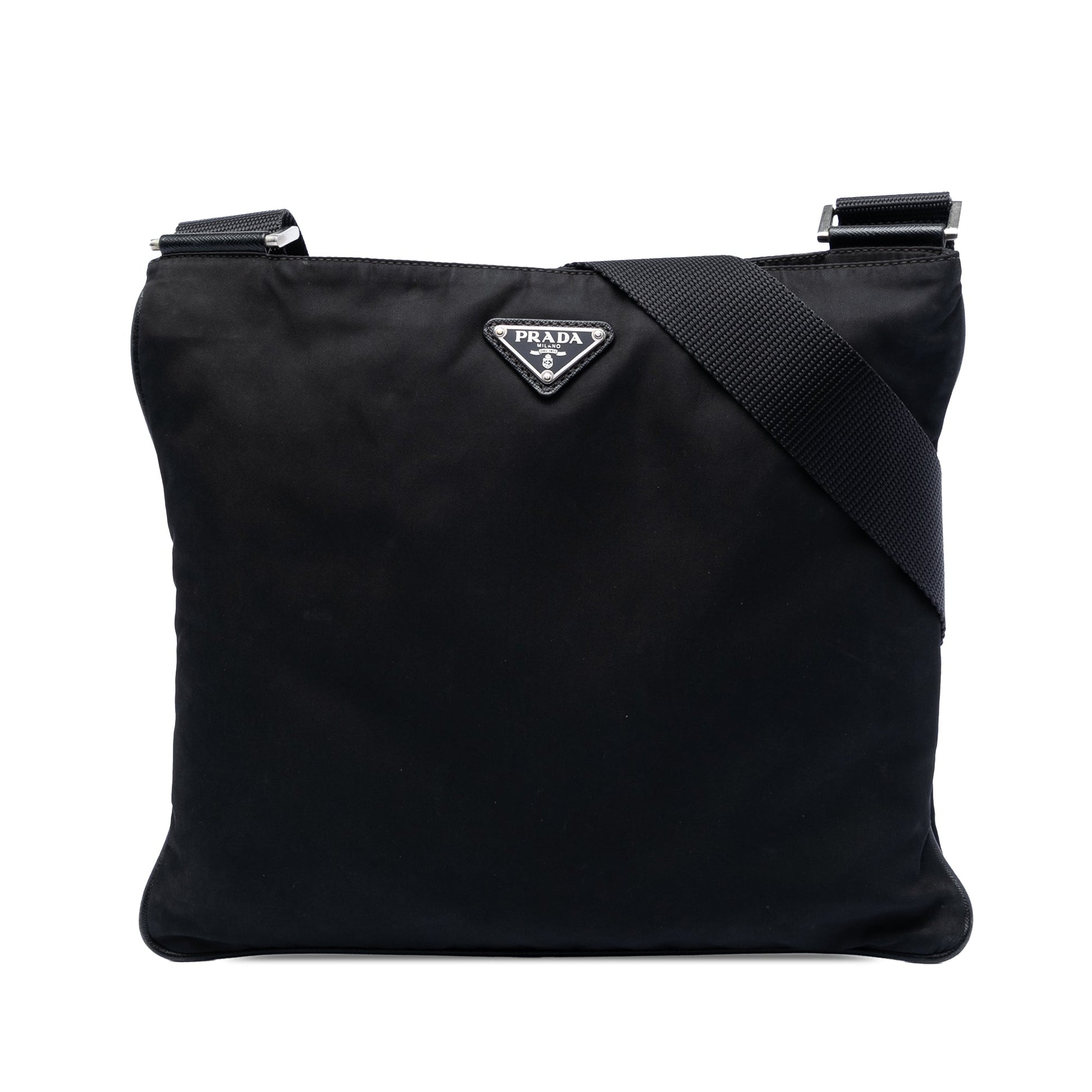 Prada Tessuto Zip Top Crossbody