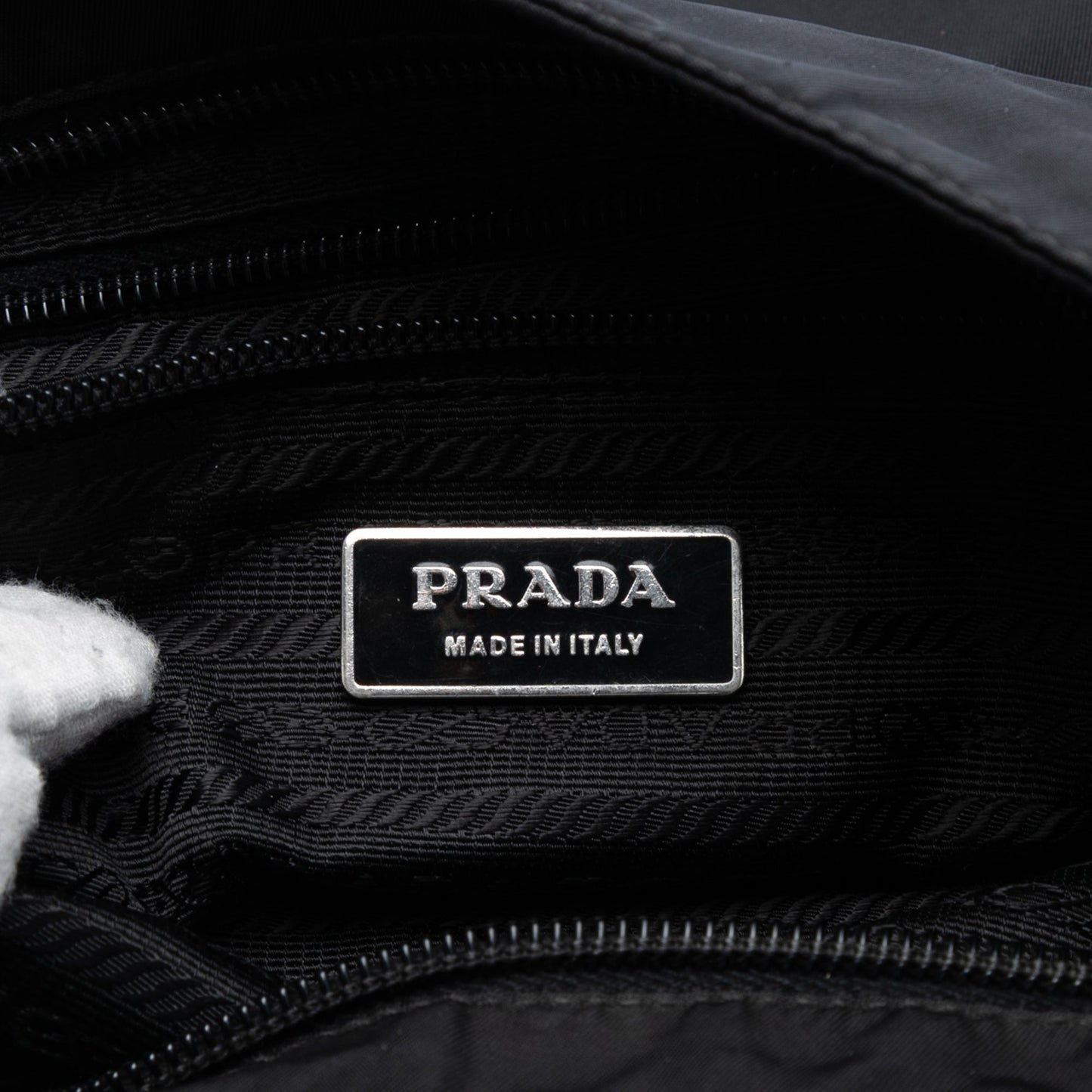 Prada Tessuto Zip Top Crossbody