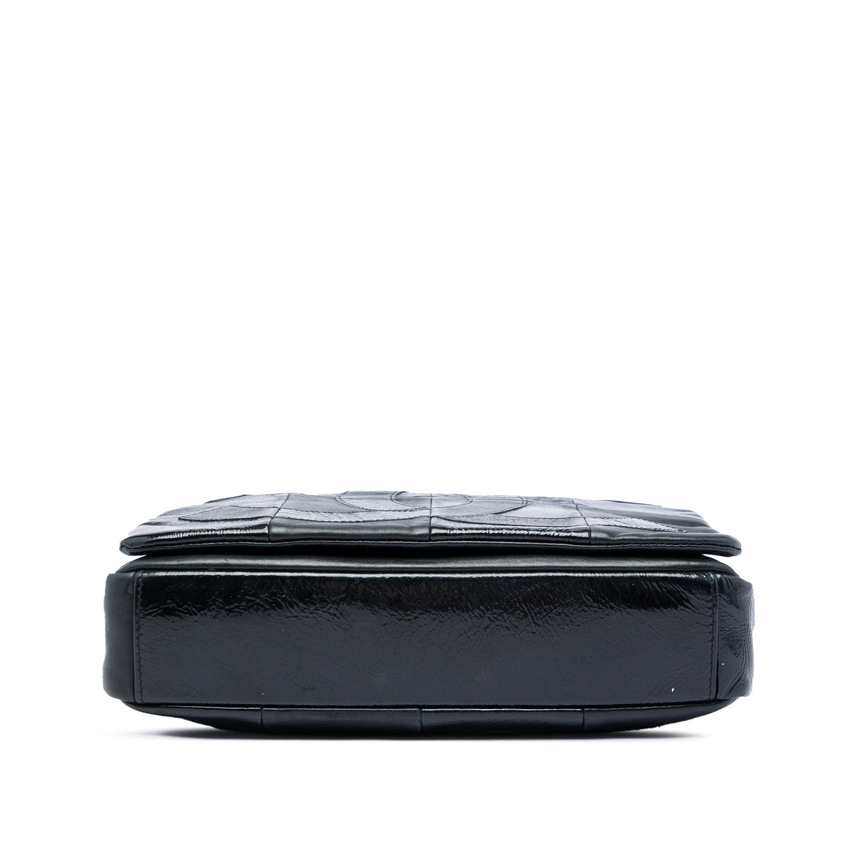 Chanel Lambskin and Patent Patchwork Brooklyn Flap