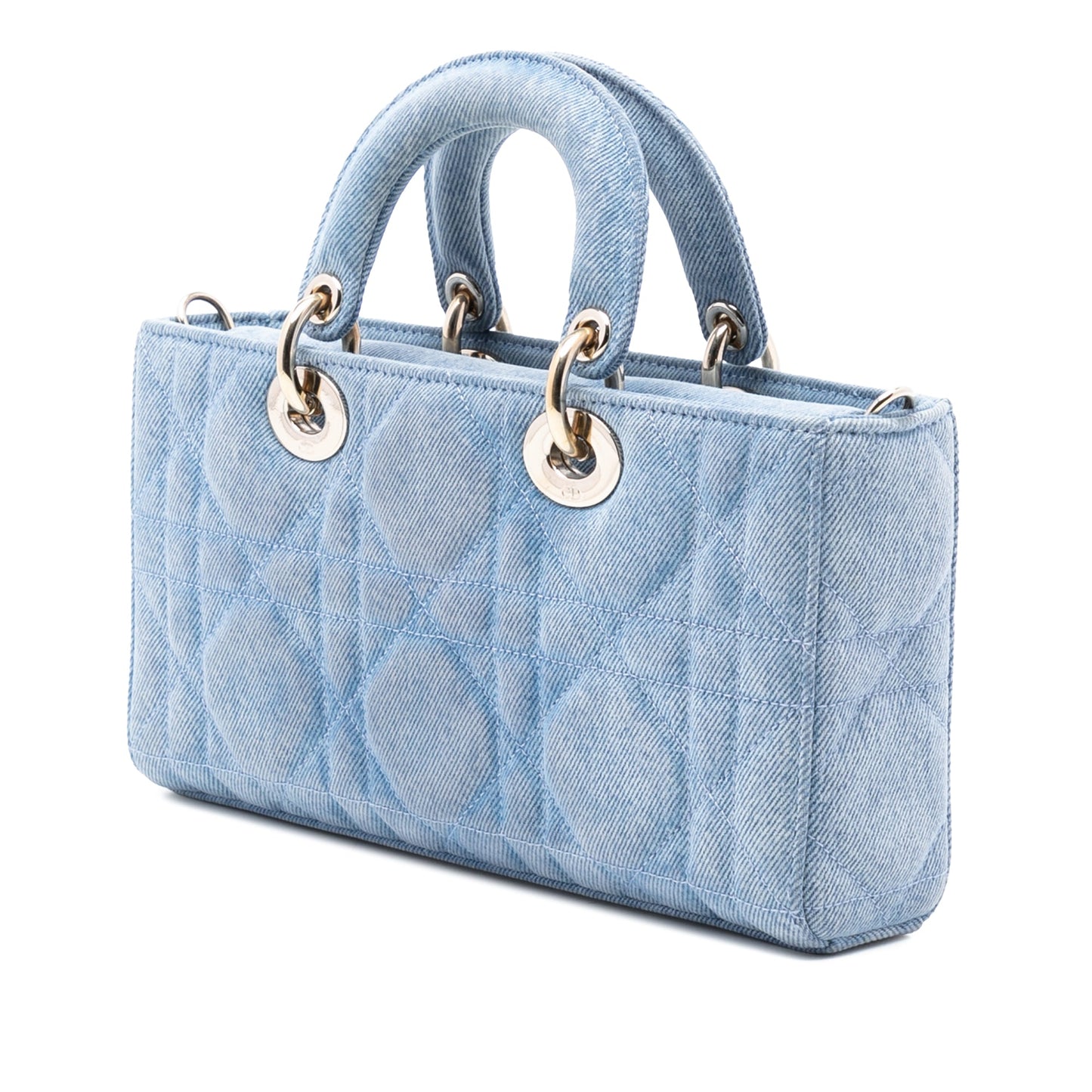 Dior Medium Denim Macrocannage Lady D Joy