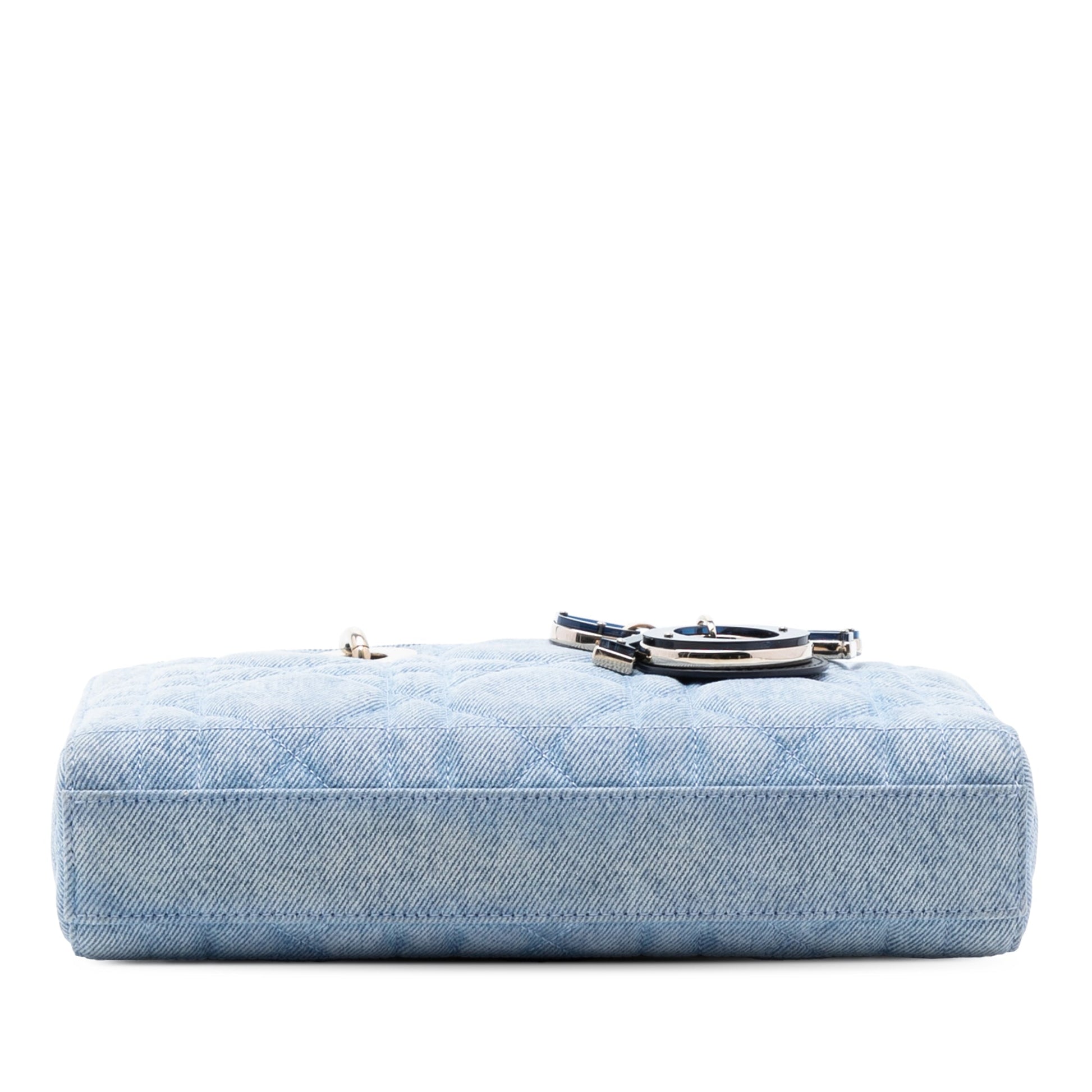 Dior Medium Denim Macrocannage Lady D Joy