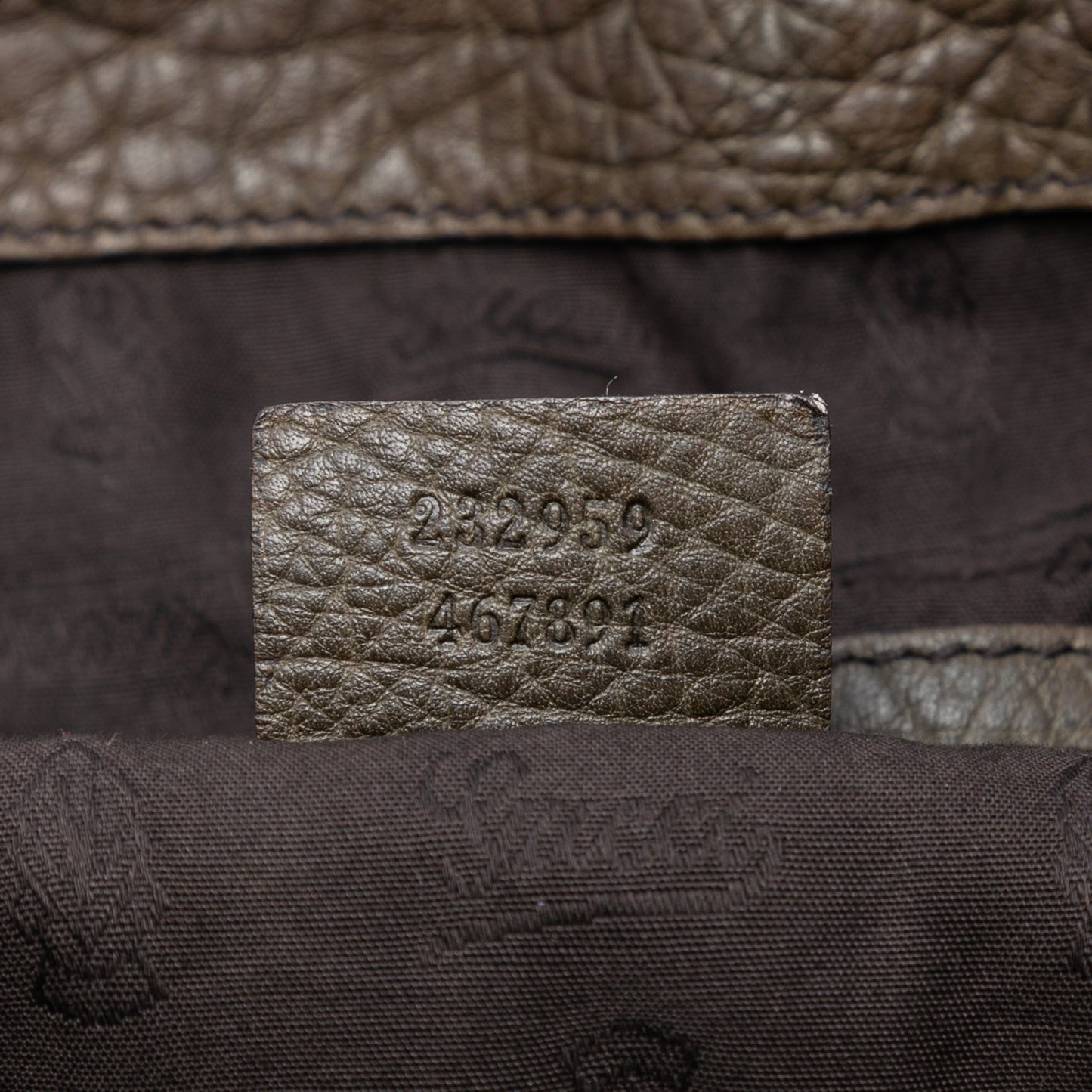 Gucci Medium GG Canvas Bamboo Bar Tote