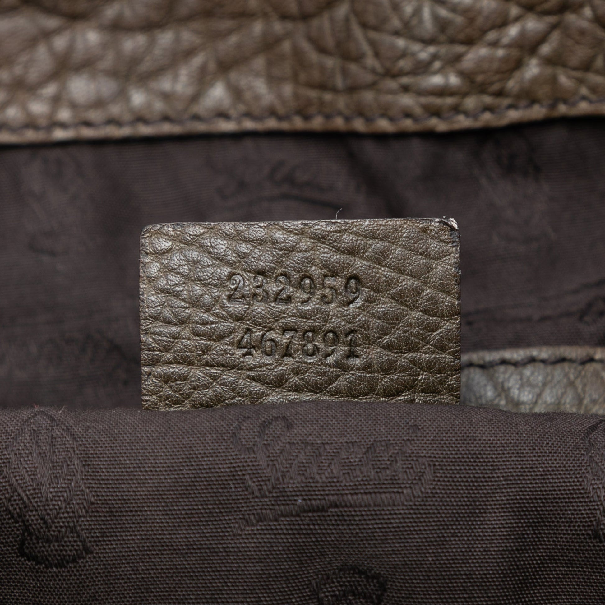 Gucci Medium GG Canvas Bamboo Bar Tote