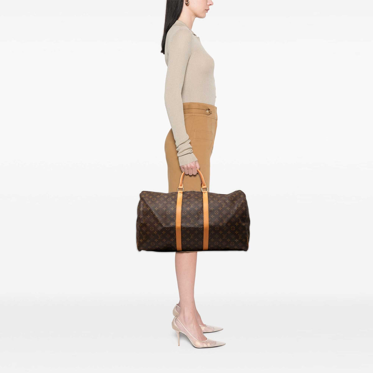 Louis Vuitton Monogram Keepall 55