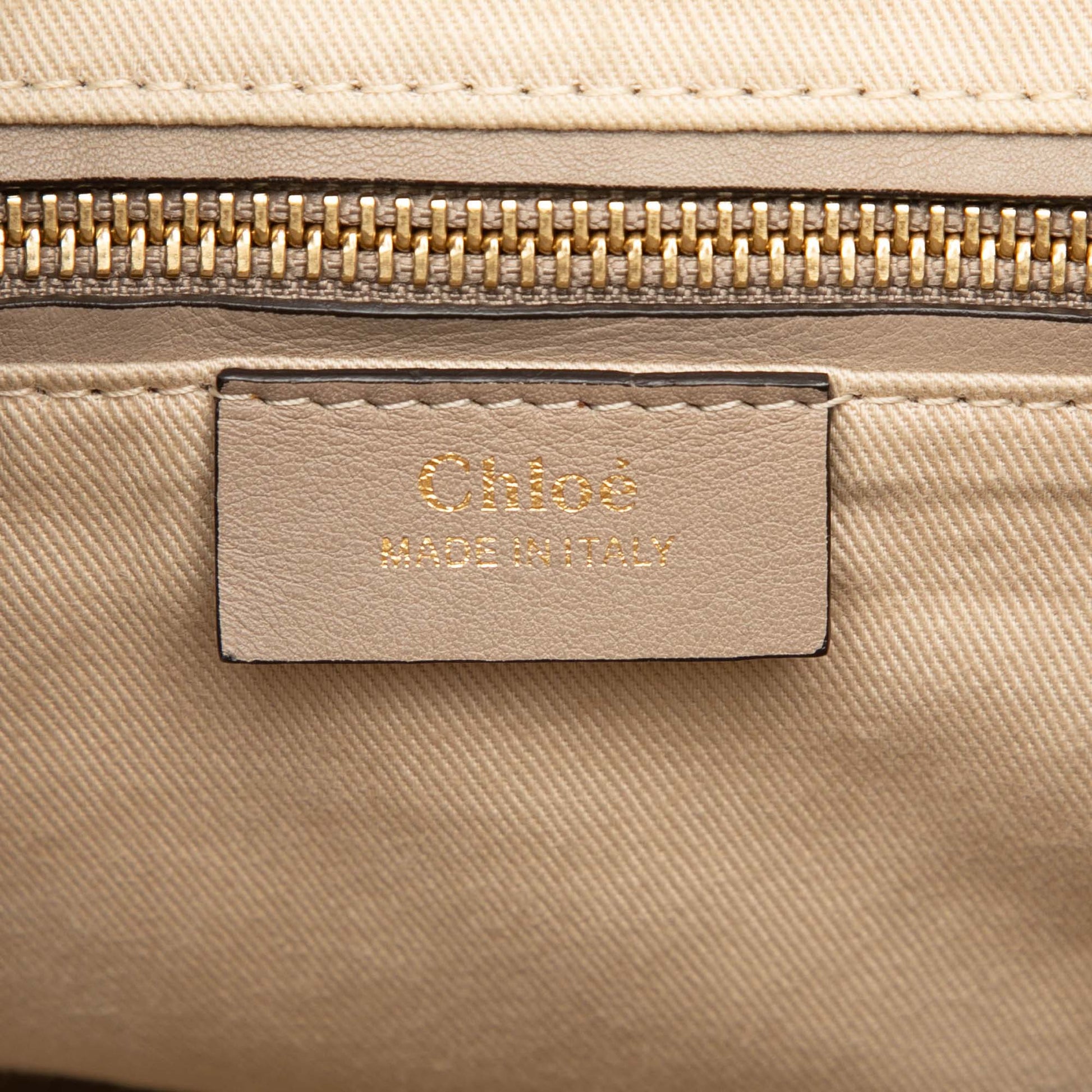 Chloé Medium Calfskin and Suede Faye Backpack