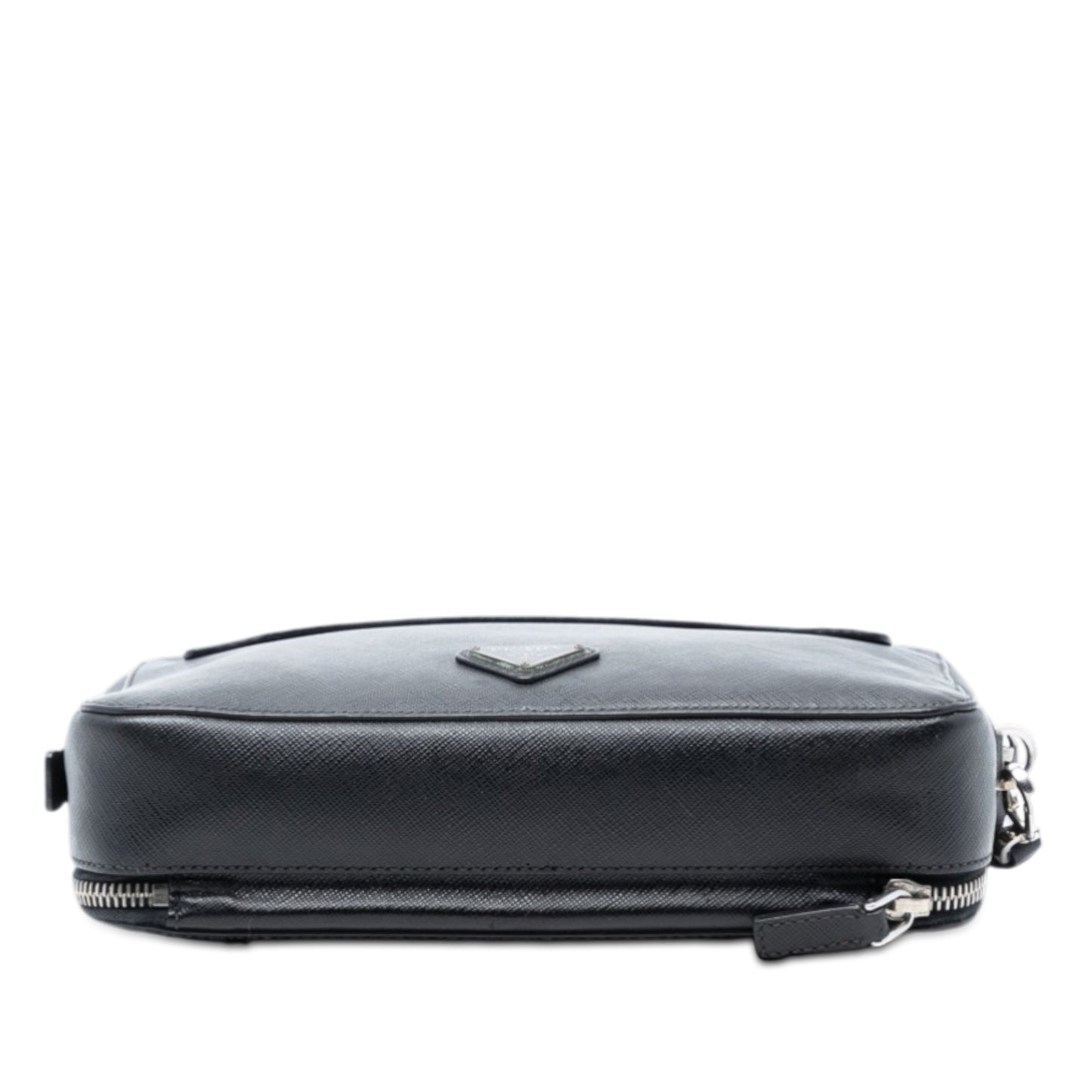 Saffiano Portfolio Zip Clutch