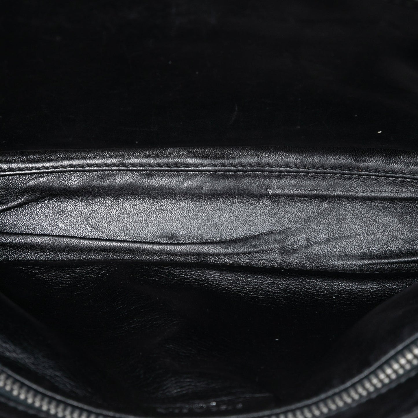 Saffiano Portfolio Zip Clutch