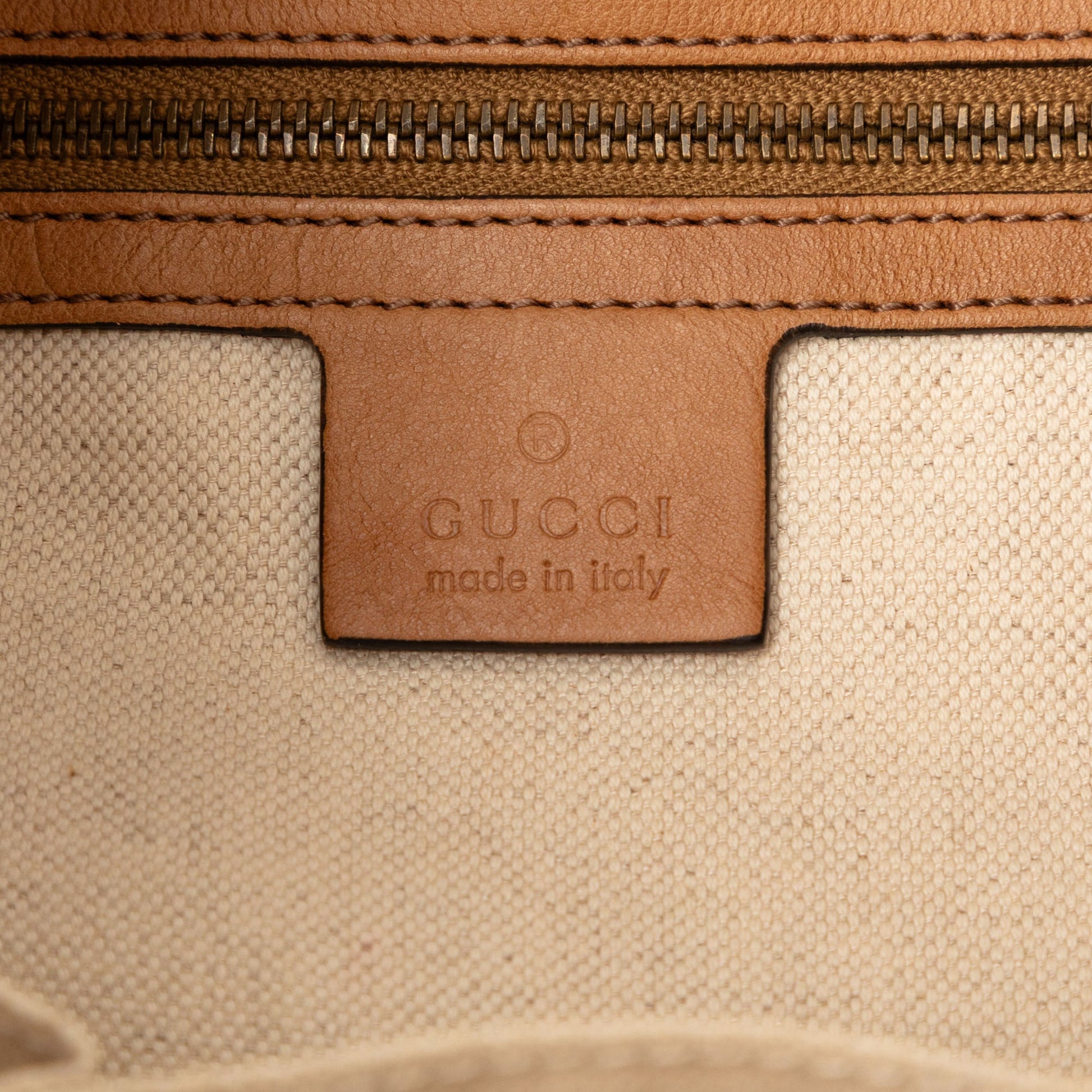 Gucci GG Canvas Web Rania Drawstring Hobo