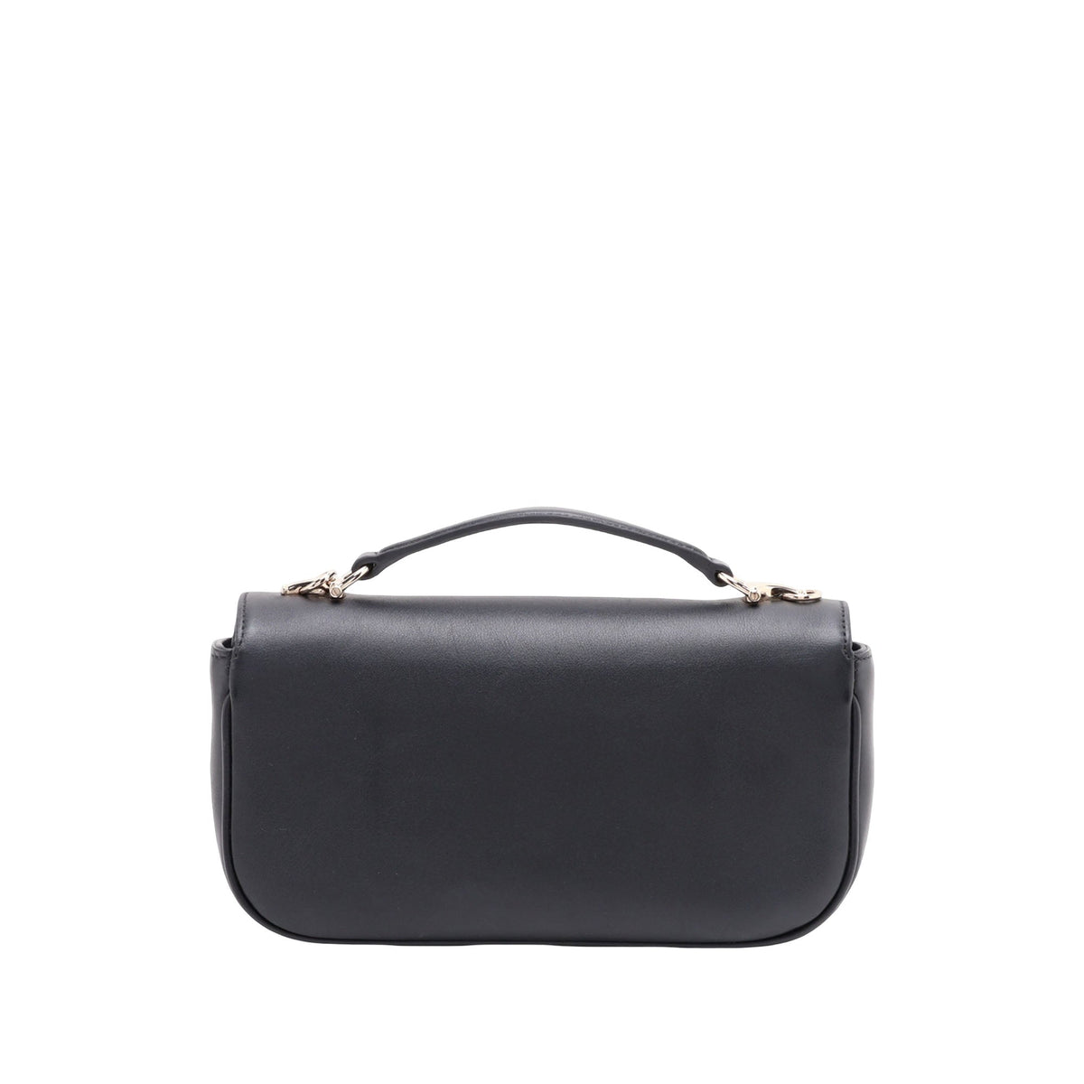Gucci Calfskin Horsebit 1955 Top Handle Bag — Black