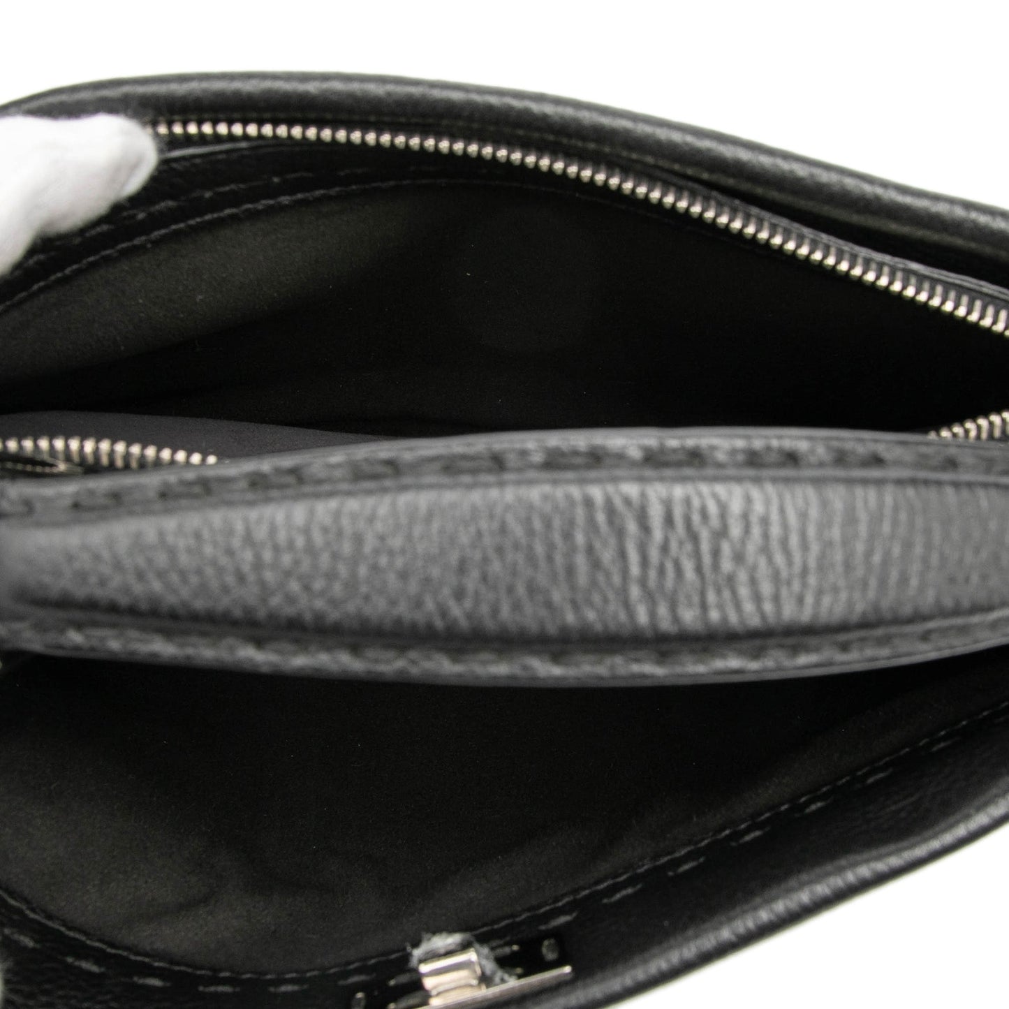 Fendi Mini Calfskin Romano Selleria Peekaboo Iconic Fit Satchel