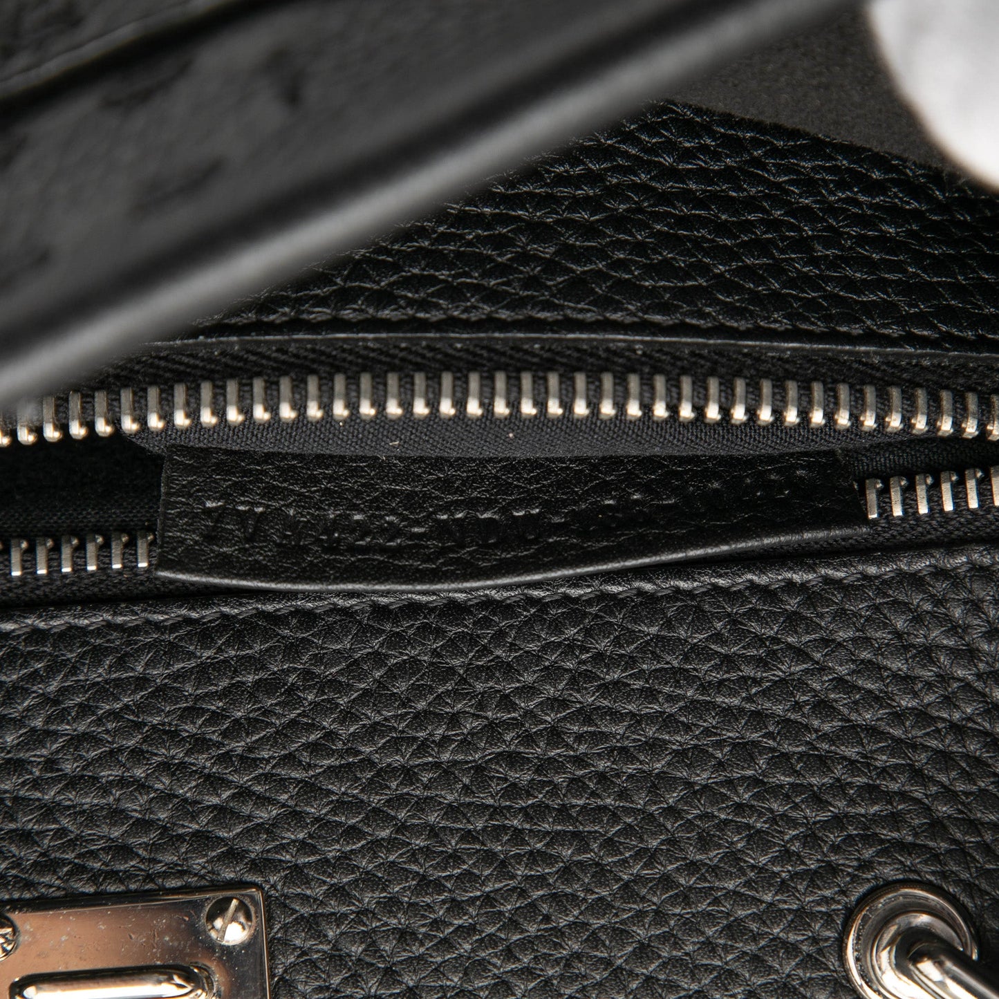 Fendi Mini Calfskin Romano Selleria Peekaboo Iconic Fit Satchel